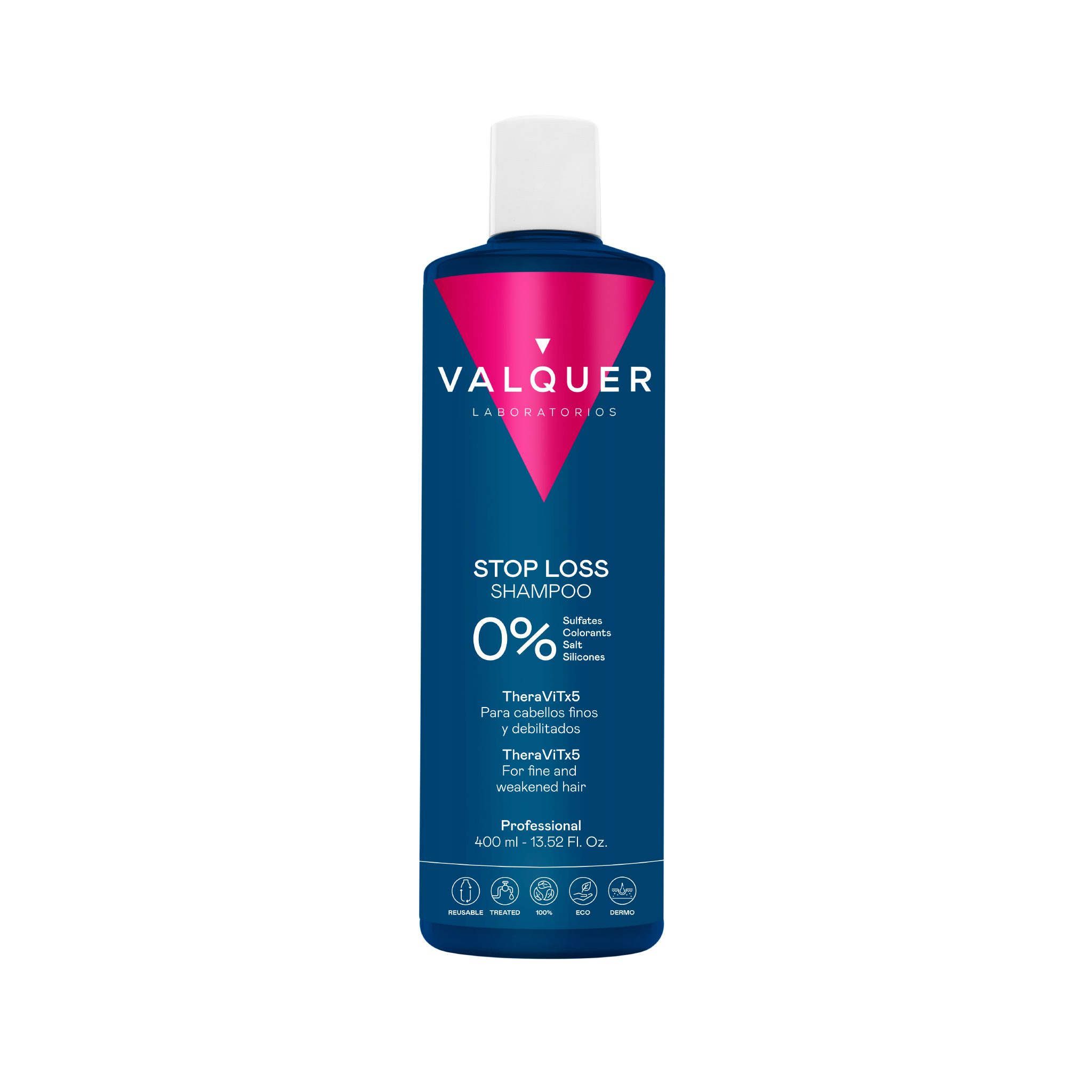 Valquer STOP LOSS Shampooing Anti-Chute 400ml - Fortifiant et Revitalisant