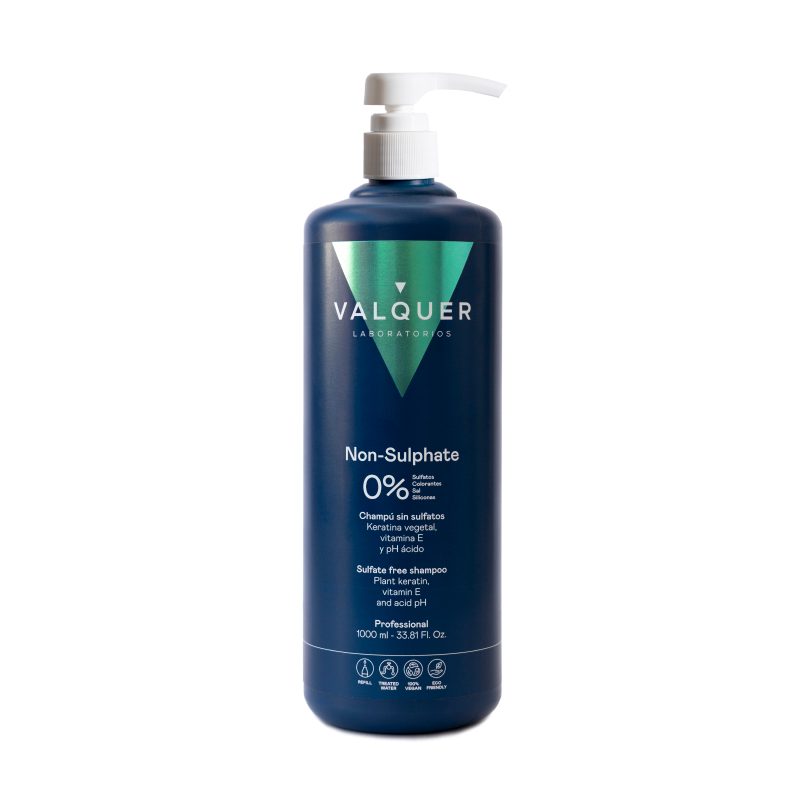 Valquer Shampooing Sans Sulfates 1000ml - Soin Capillaire Doux et Respectueux
