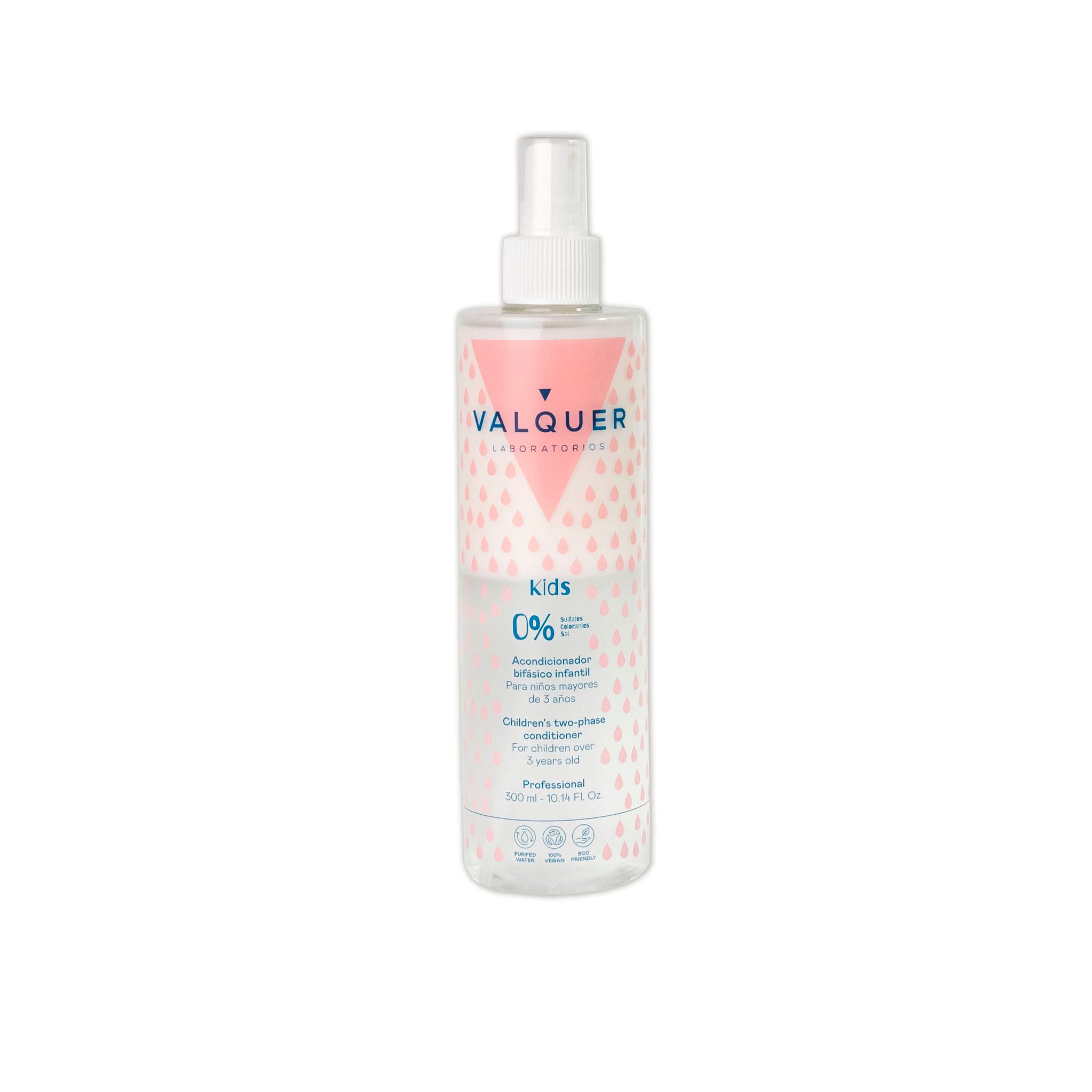 Valquer Après-Shampooing Biphasé Enfants 300 ml - Formule Naturelle sans Sulfates