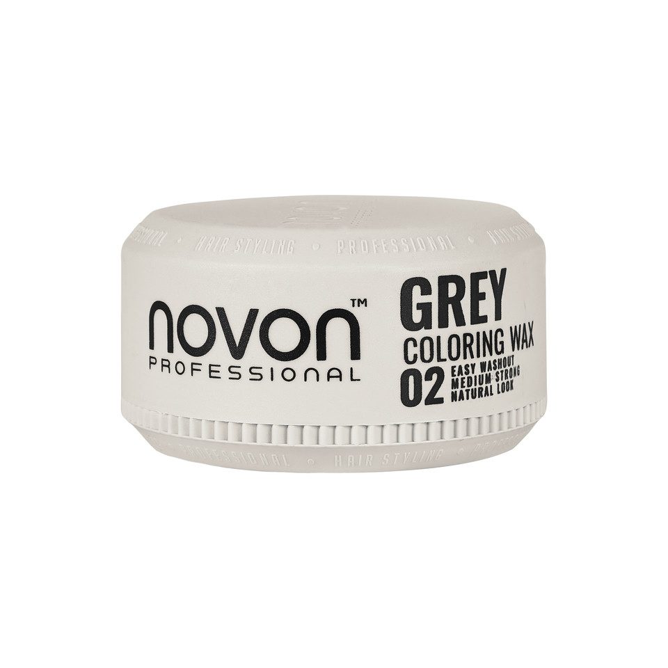 Novon Professional Cire Colorante Grise 100ml - Coloration et Structuration Temporaire