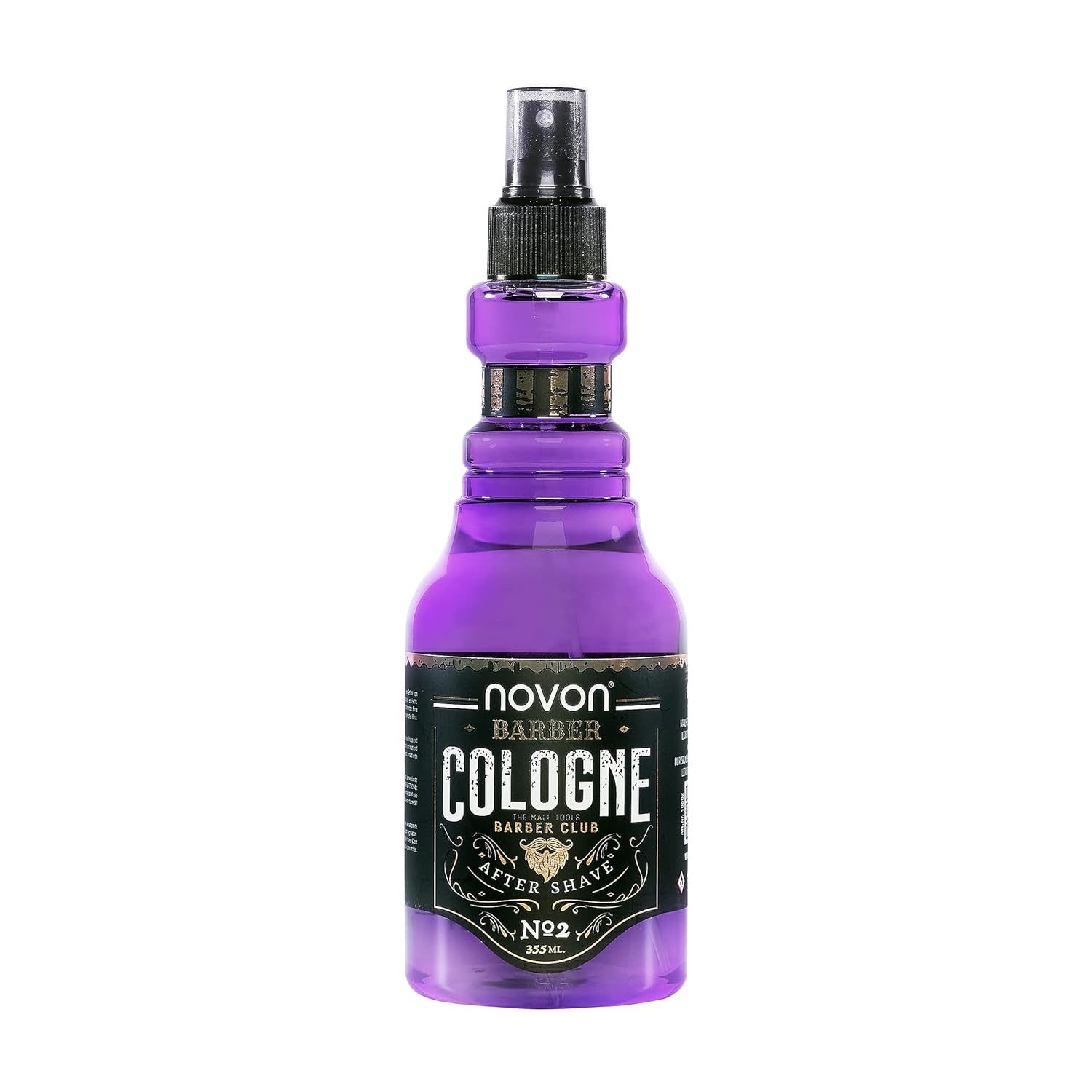 Novon Professional Barber Cologne 2 355ml - Eau Après-Rasage Intense
