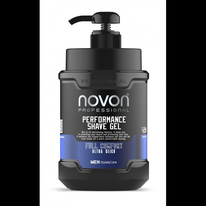 Novon Professional Gel de Rasage avec Pompe 1000ml