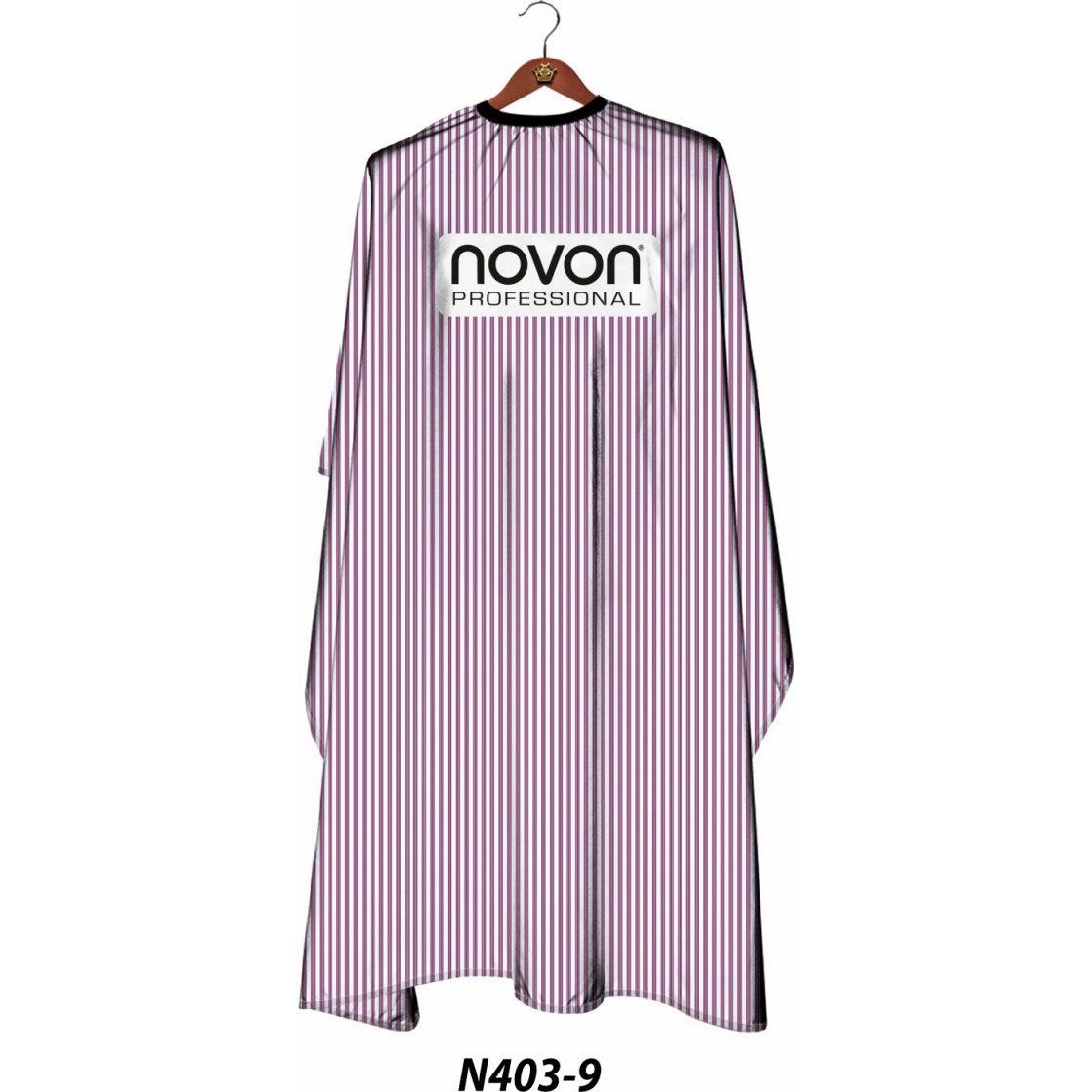 Novon Professional Cape Colour Line Red - N403 9 - Pèlerine de Coiffure Professionnelle