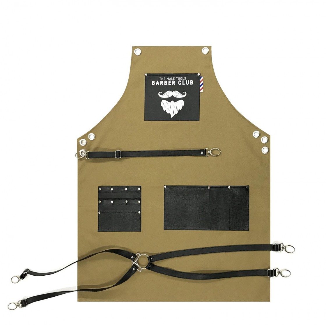 Novon Professional Tablier Barbier Cuir PU 61 x 80 cm - 008