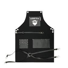 Novon Professional Tablier Barbier en Cuir PU 61 x 80 cm - 007