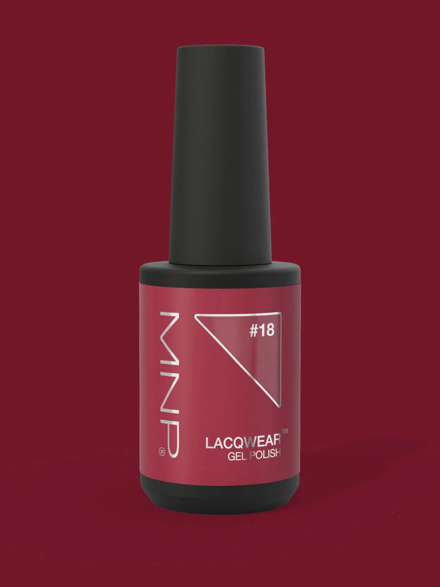 MNP Lacqwear Gel Polish 18 El Salva - Vernis Semi-Permanent Orange Mangue Vibrant