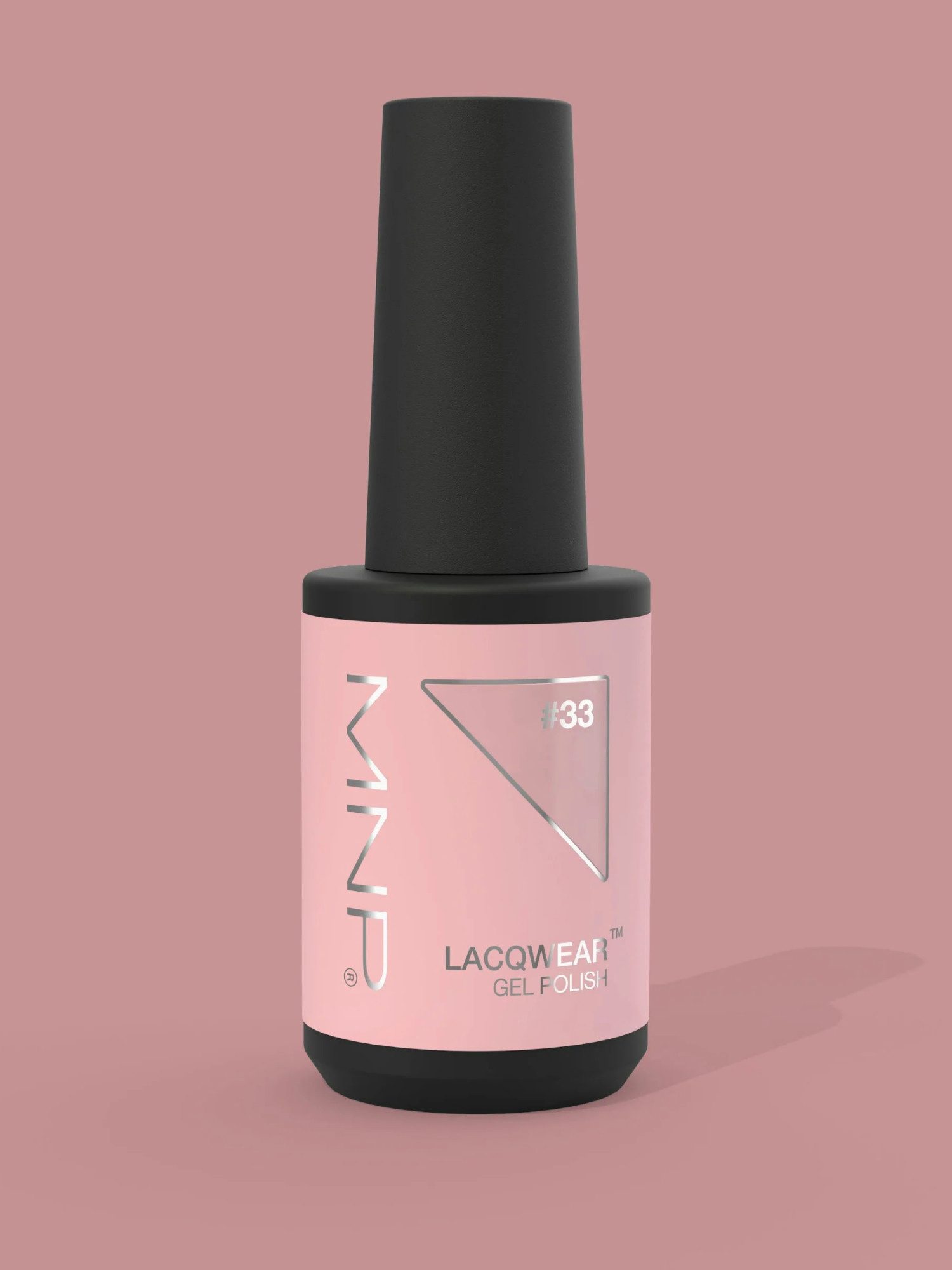 MNP Lacqwear Gel Polish 33 Sugar - Vernis Semi-Permanent Blanc Laiteux