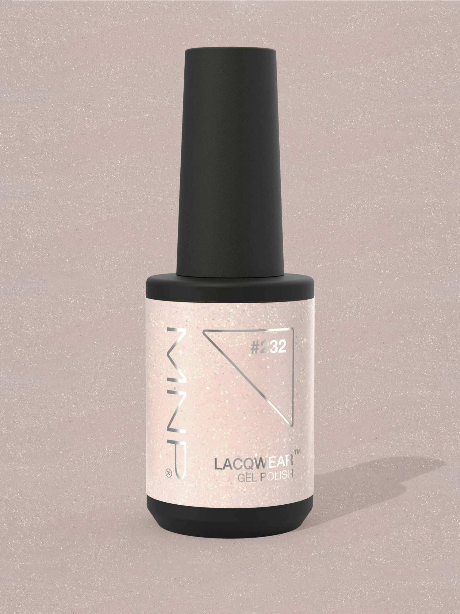 MNP Lacqwear Gel Polish 232 NY Spark - Vernis Semi-Permanent Pailleté