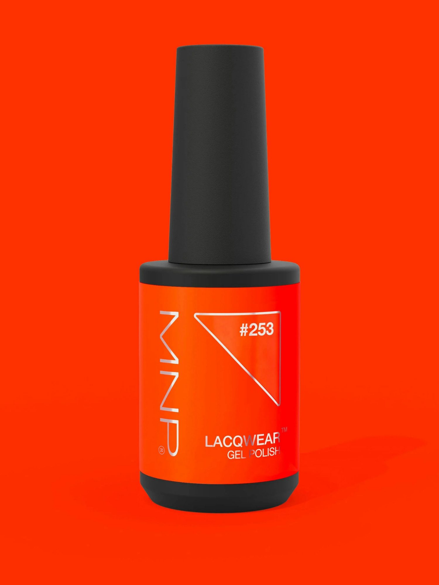 MNP Lacqwear Vernis Semi-Permanent 253 Happy – Rouge Corail Lumineux 10ml