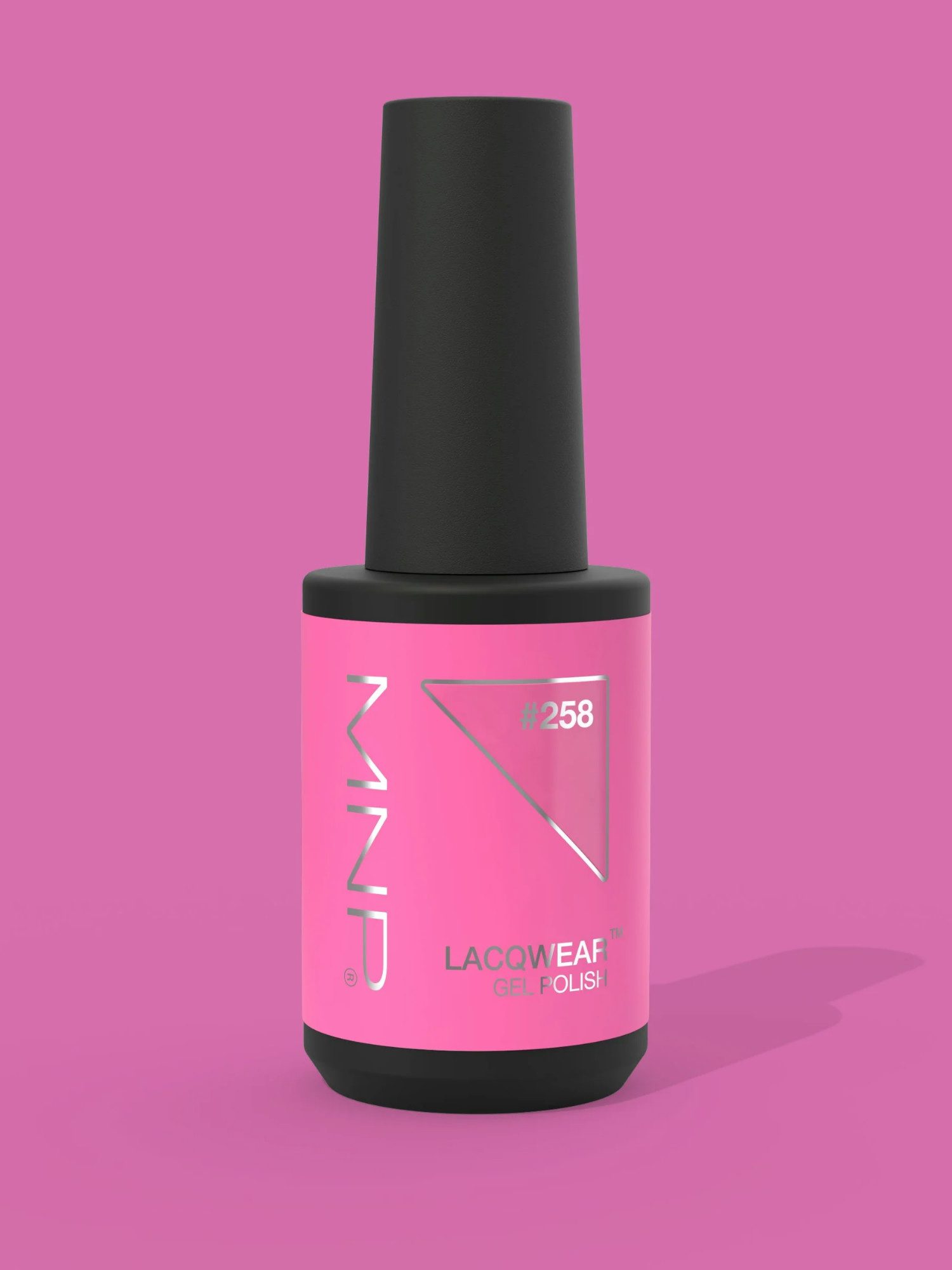 MNP Lacqwear Gel Polish 258 Macaron - Rose Pastel Crémeux Haute Pigmentation