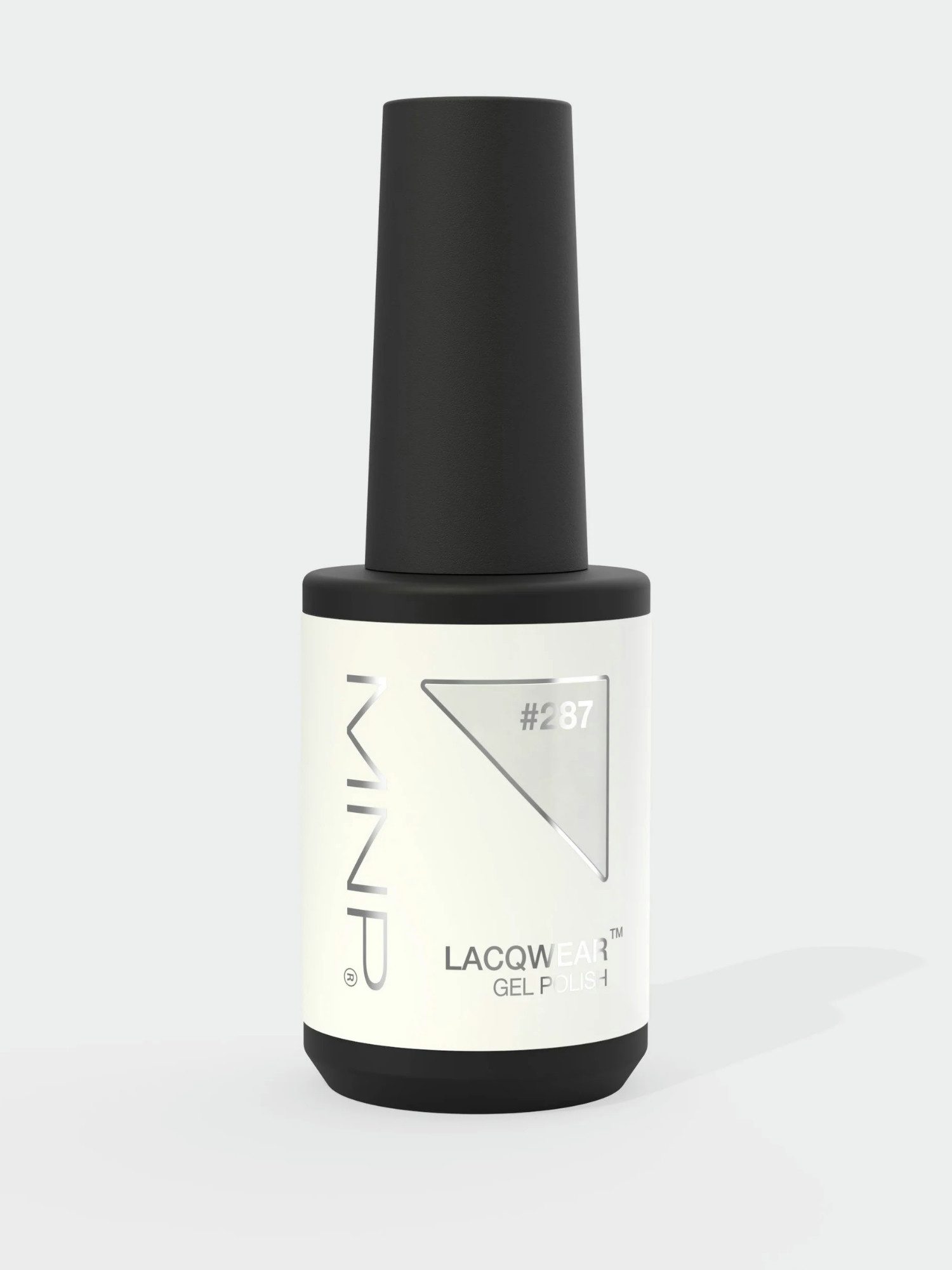 MNP Lacqwear Gel Polish 287 Alabaster - Vernis Semi-Permanent Blanc Ivoire Crémeux
