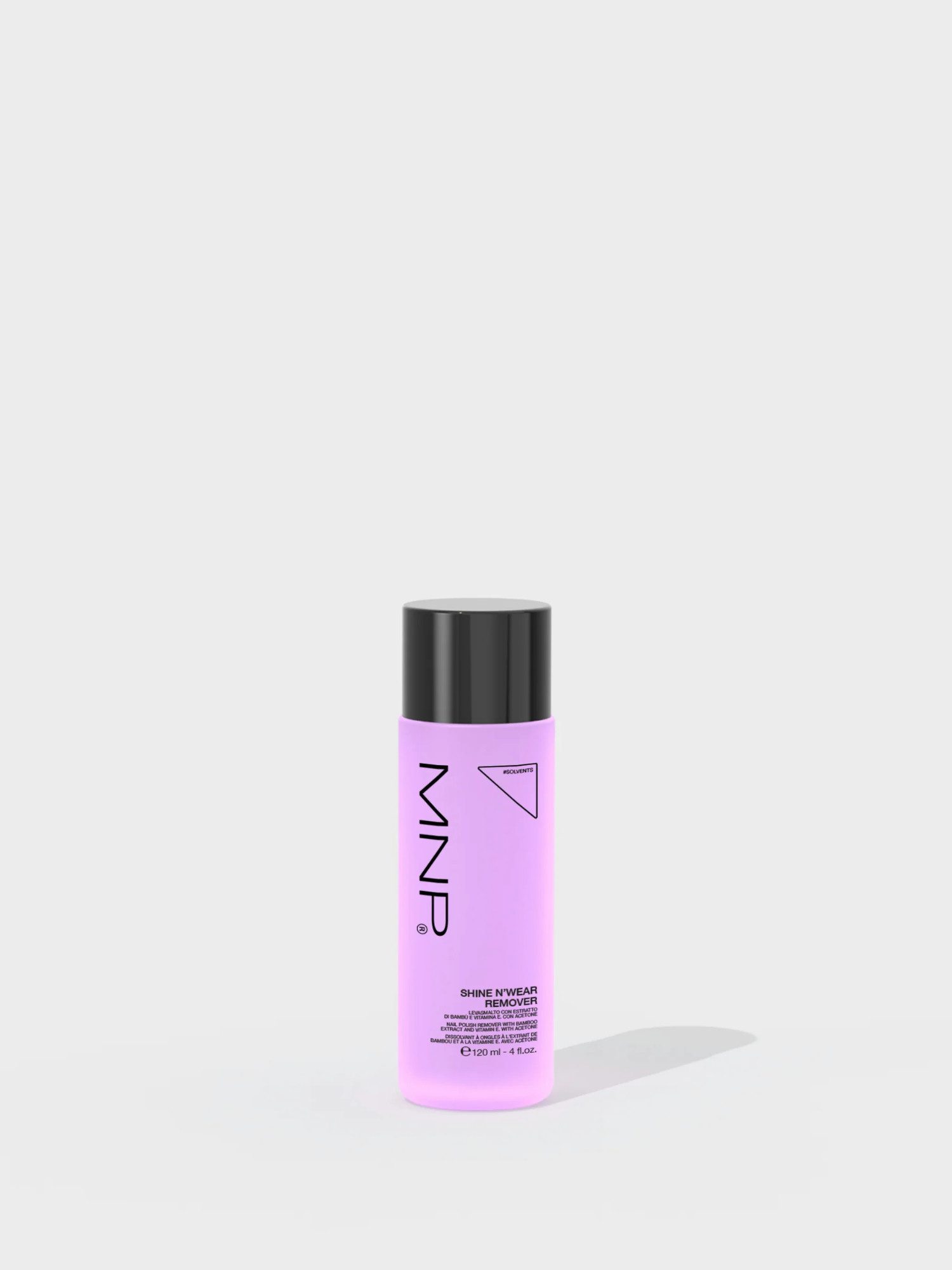 MNP Shine N'Wear Remover 120ml - Dissolvant Professionnel Efficace et Doux