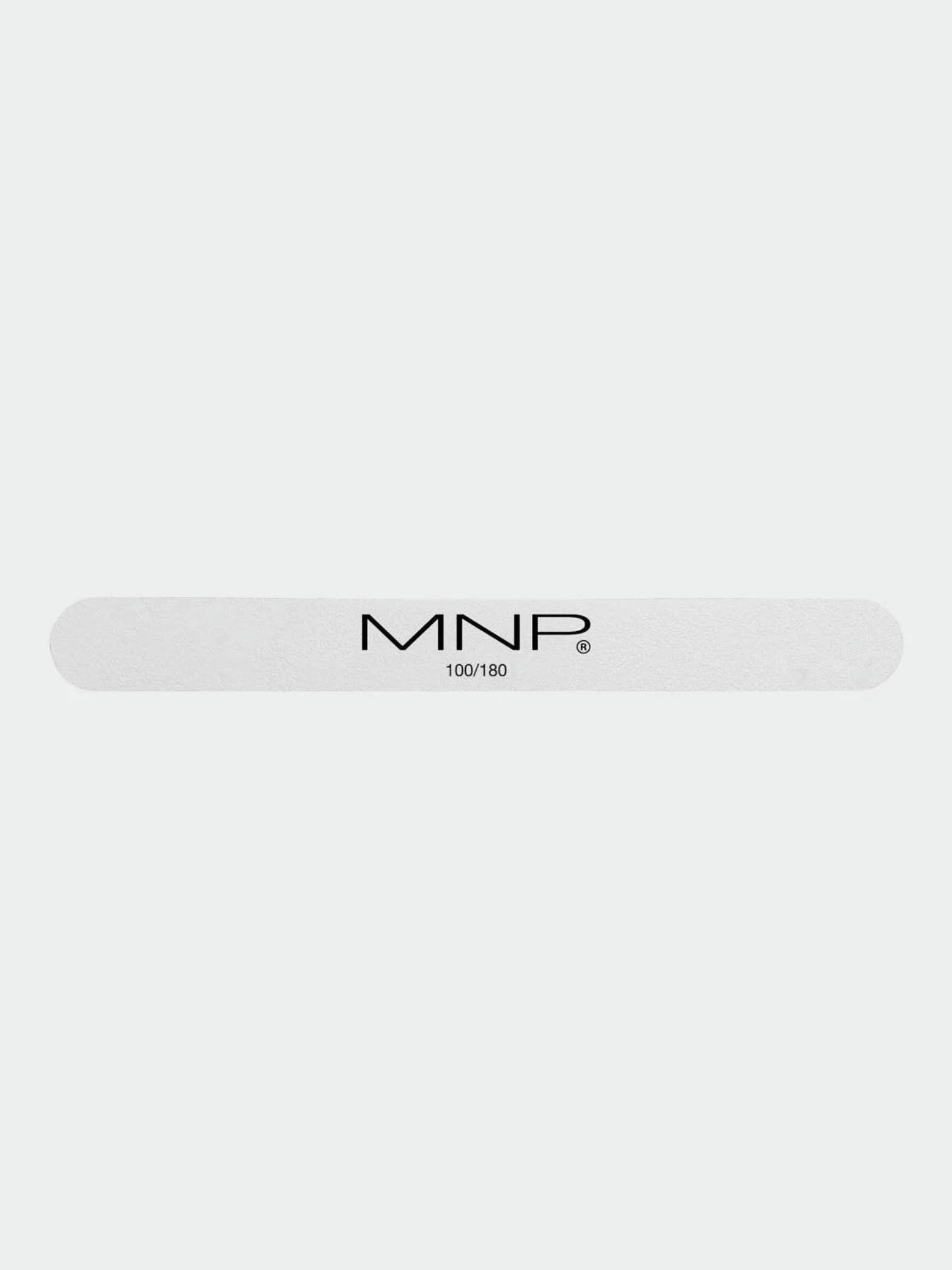 MNP Lime à ongles droite blanche 100/180 - Pack professionnel 6 pièces
