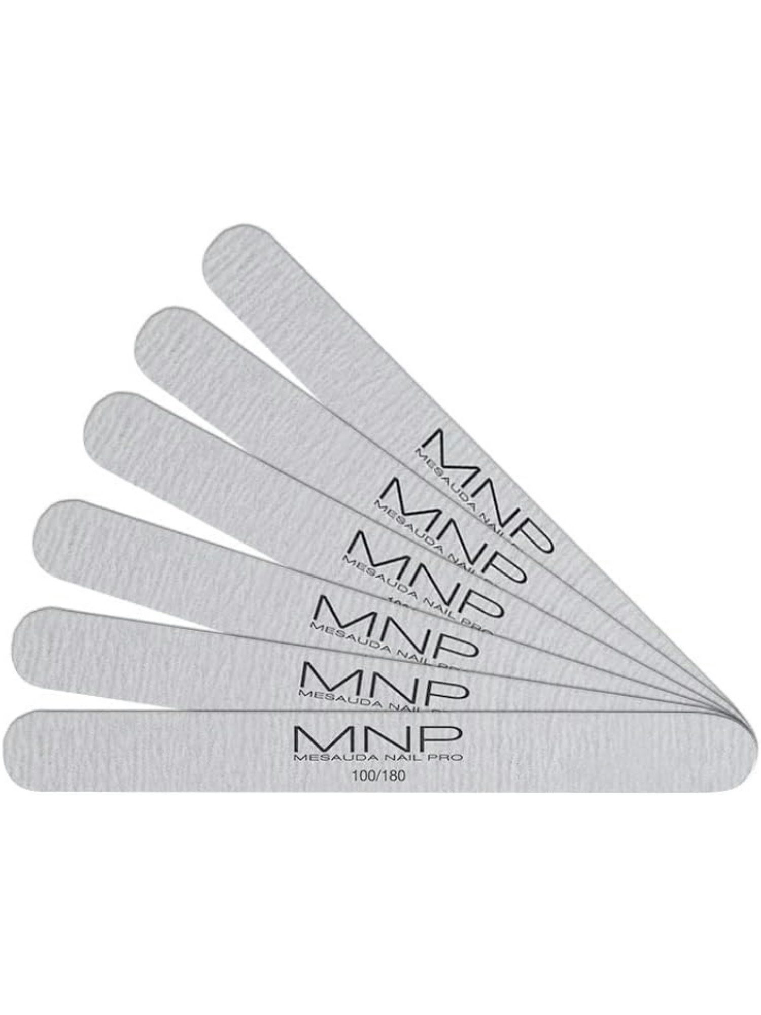 MNP Lime Droite Zèbre 100/180 - Lot de 6 Pièces Professionnel