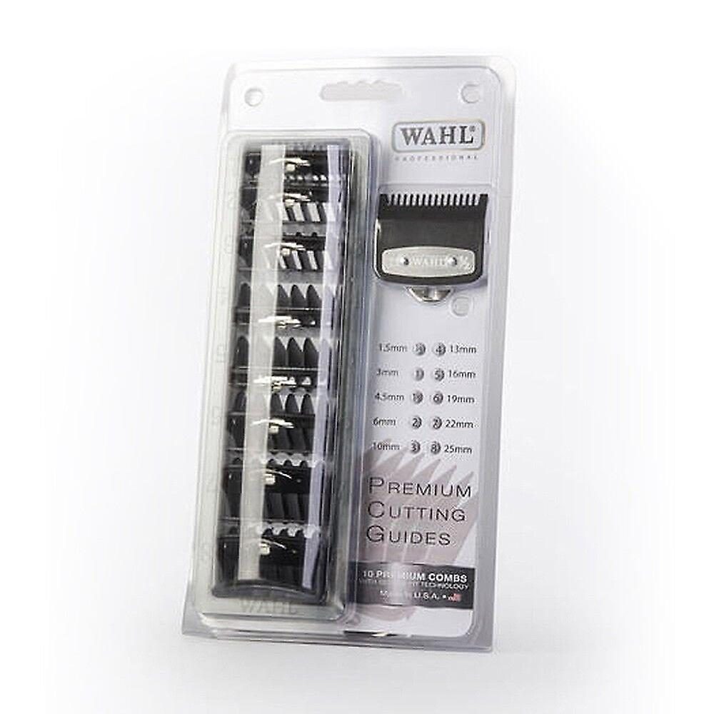 WAHL Set Premium de Sabots / 10 Peignes Guides (1,5 à 25 mm)
