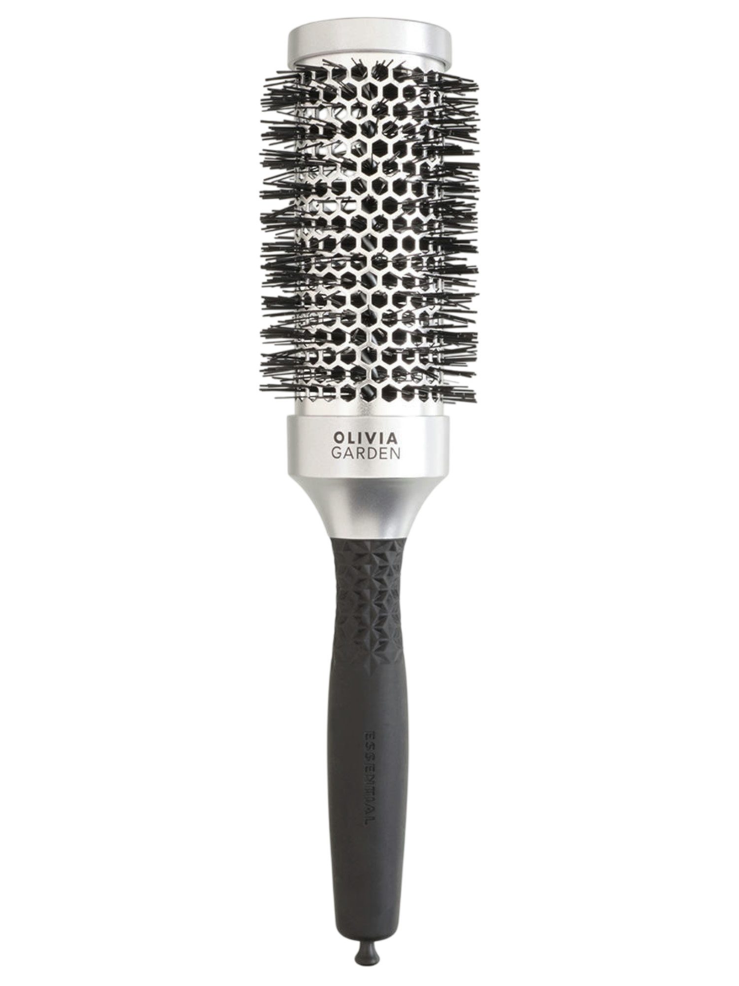 Olivia Garden Essential Blowout Classic 45 mm argent – Brosse ronde professionnelle
