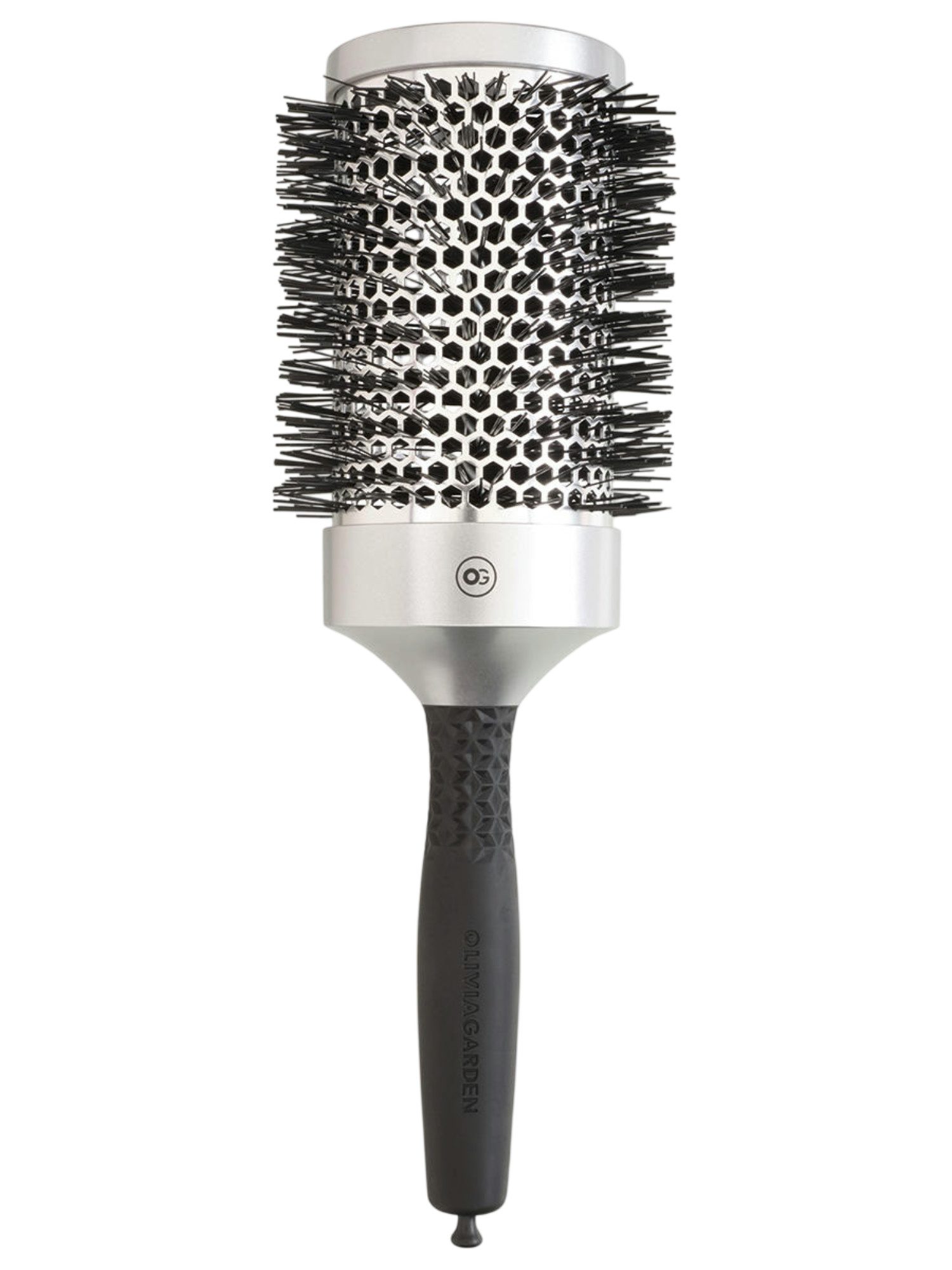 Olivia Garden Brosse Blowout Classic Argent 65/80 mm