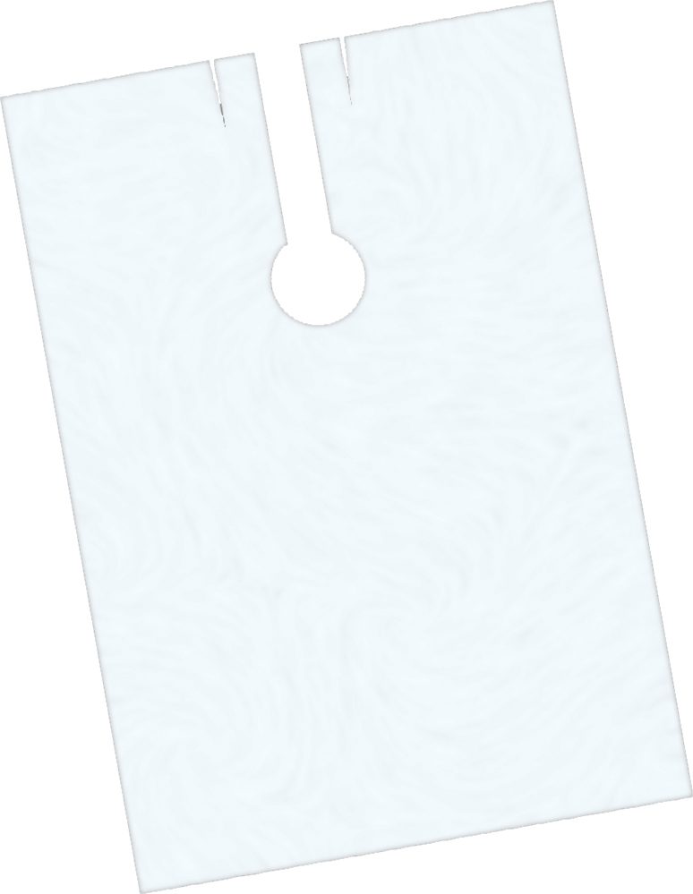 Fripac Capes de Coiffure Jetables Lisses, 140 x 100 cm, Sachet de 100 Pièces