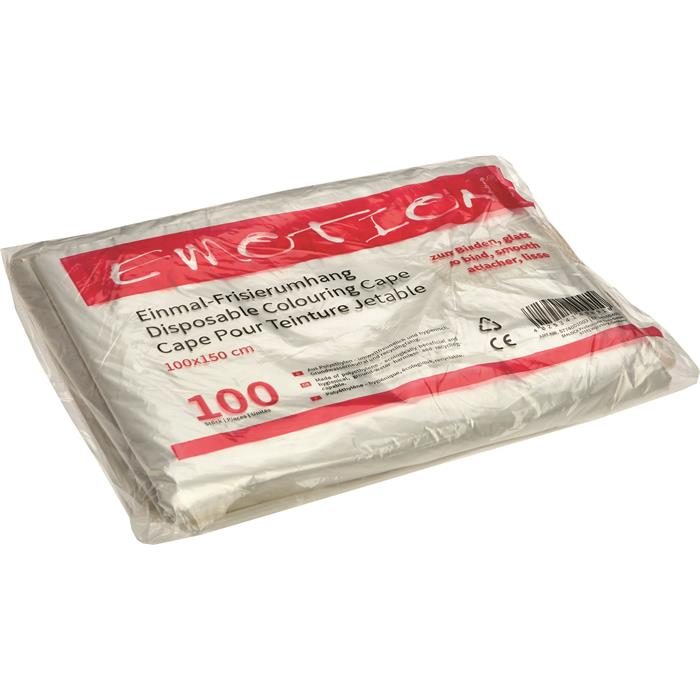 Efalock Peignoir de Coiffure Jetable Lisse - Pack de 100 Pièces