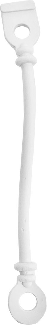 Efalock Élastiques de Rechange Ronds Longs avec Anneau - 50 Pièces
