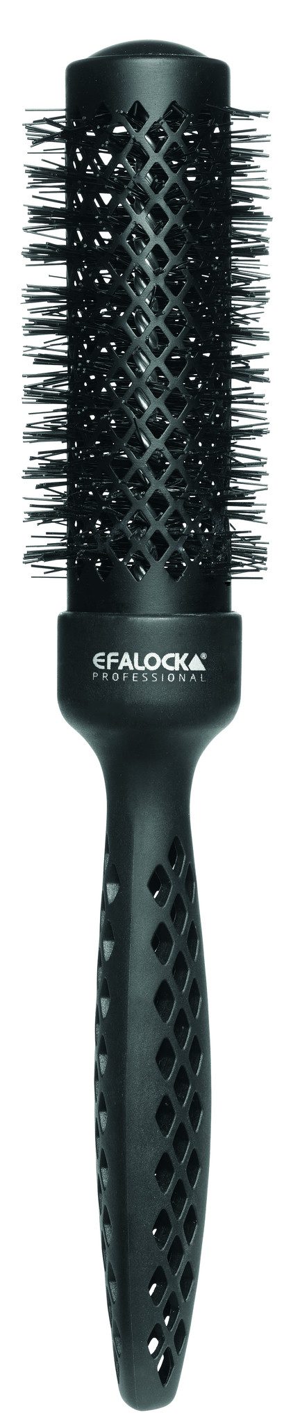 Efalock Brosse Ronde Carbon 32mm - Coiffage Professionnel Ultra-Léger
