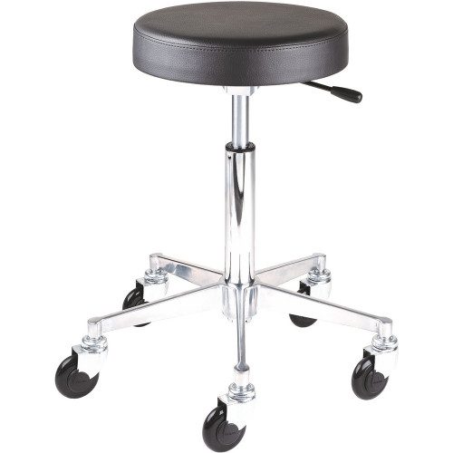 Efalock Tabouret à Roulettes Clic Tec Round Alu M - Professionnel