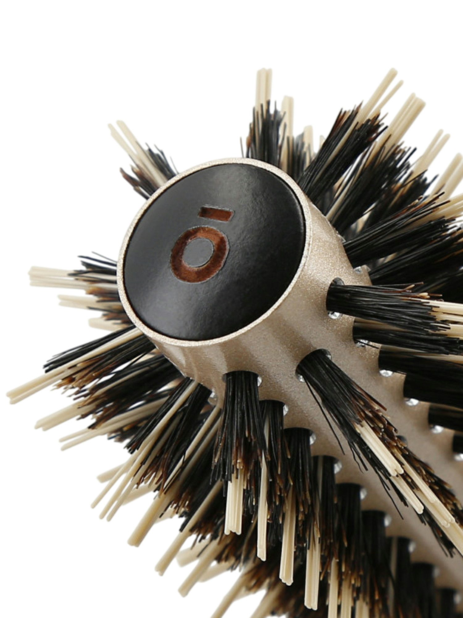 Kashoki Brosse Ronde en Bois ø 18 mm - Cheveux Courts &amp; Frange