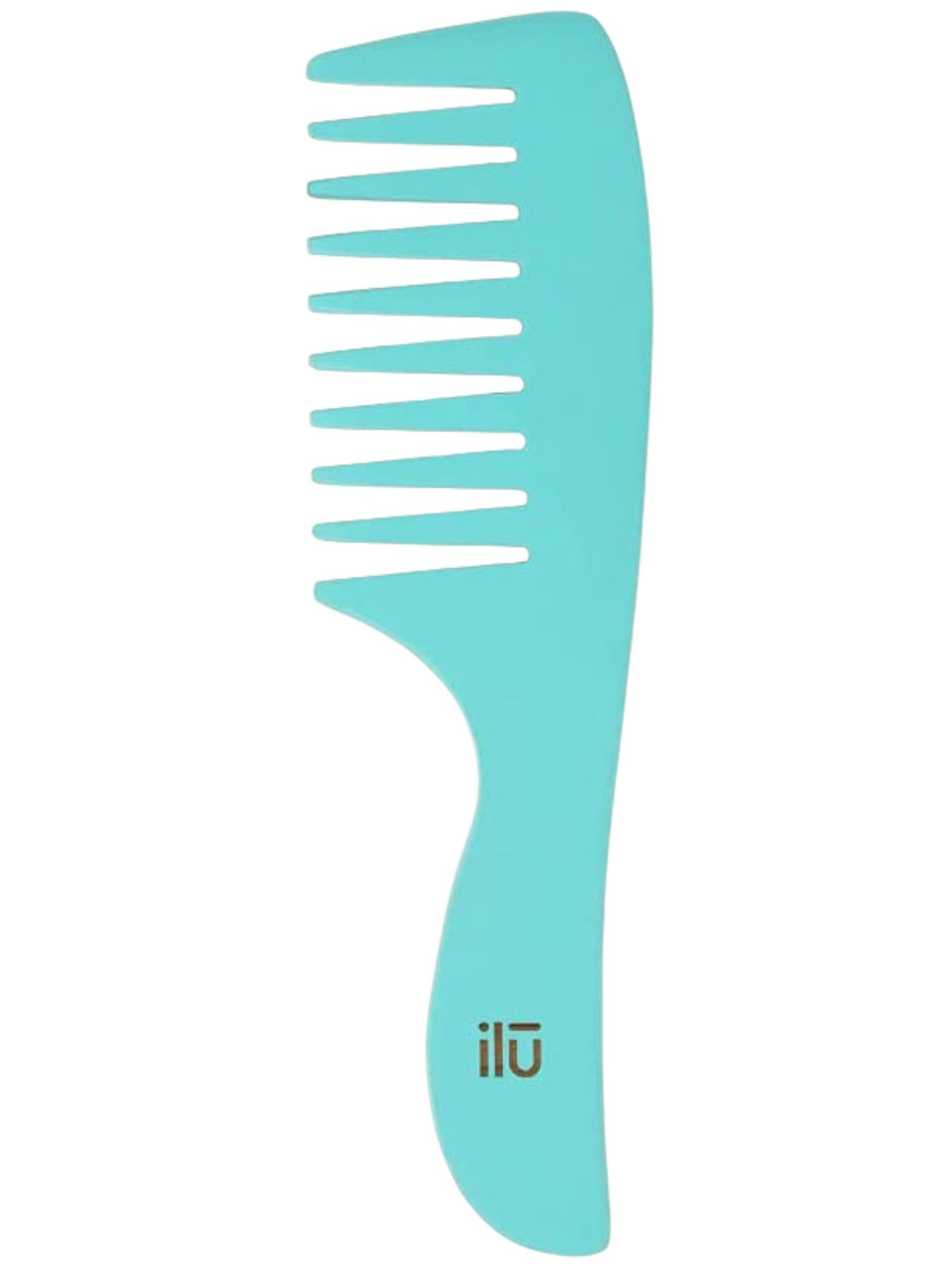 ILU Peigne en Bambou Ocean Breeze - Peigne Antistatique Vegan et Écologique