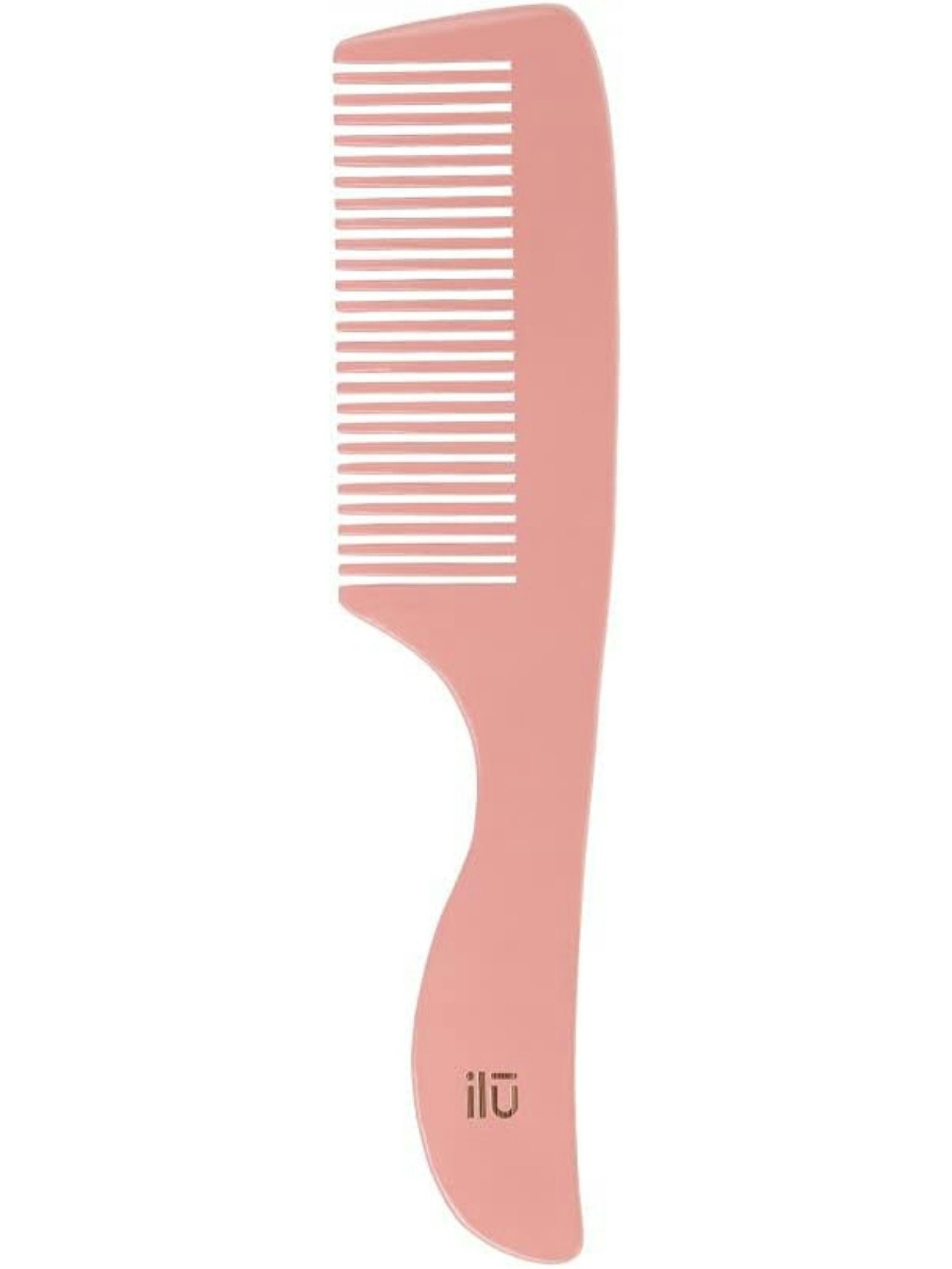 ILU Peigne en Bambou Sweet Tangerine – Démêlage Doux et Durable