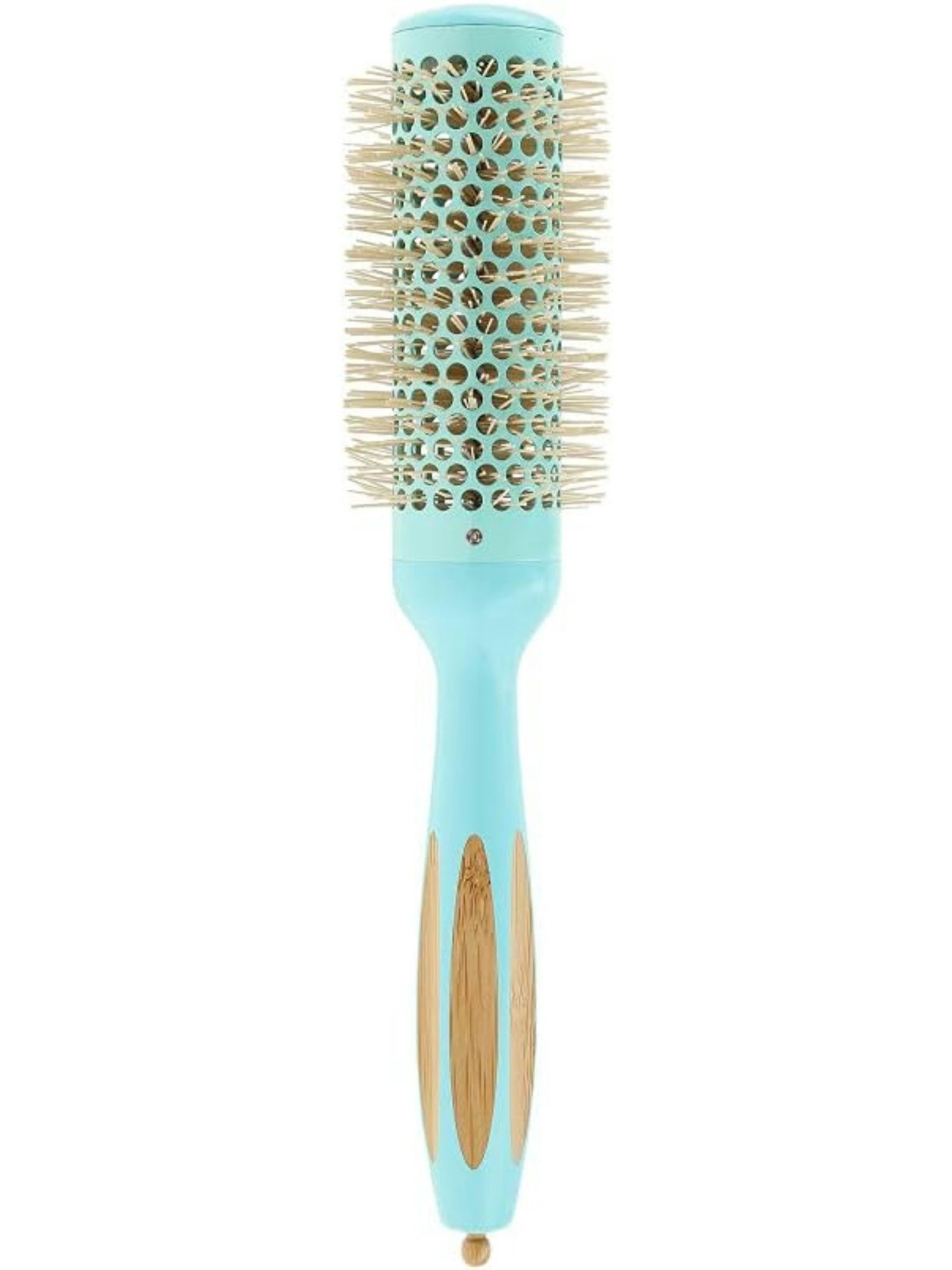 ILU Brosse Ronde Styling Bambou Ocean Breeze – Durable, Légère & Antistatique