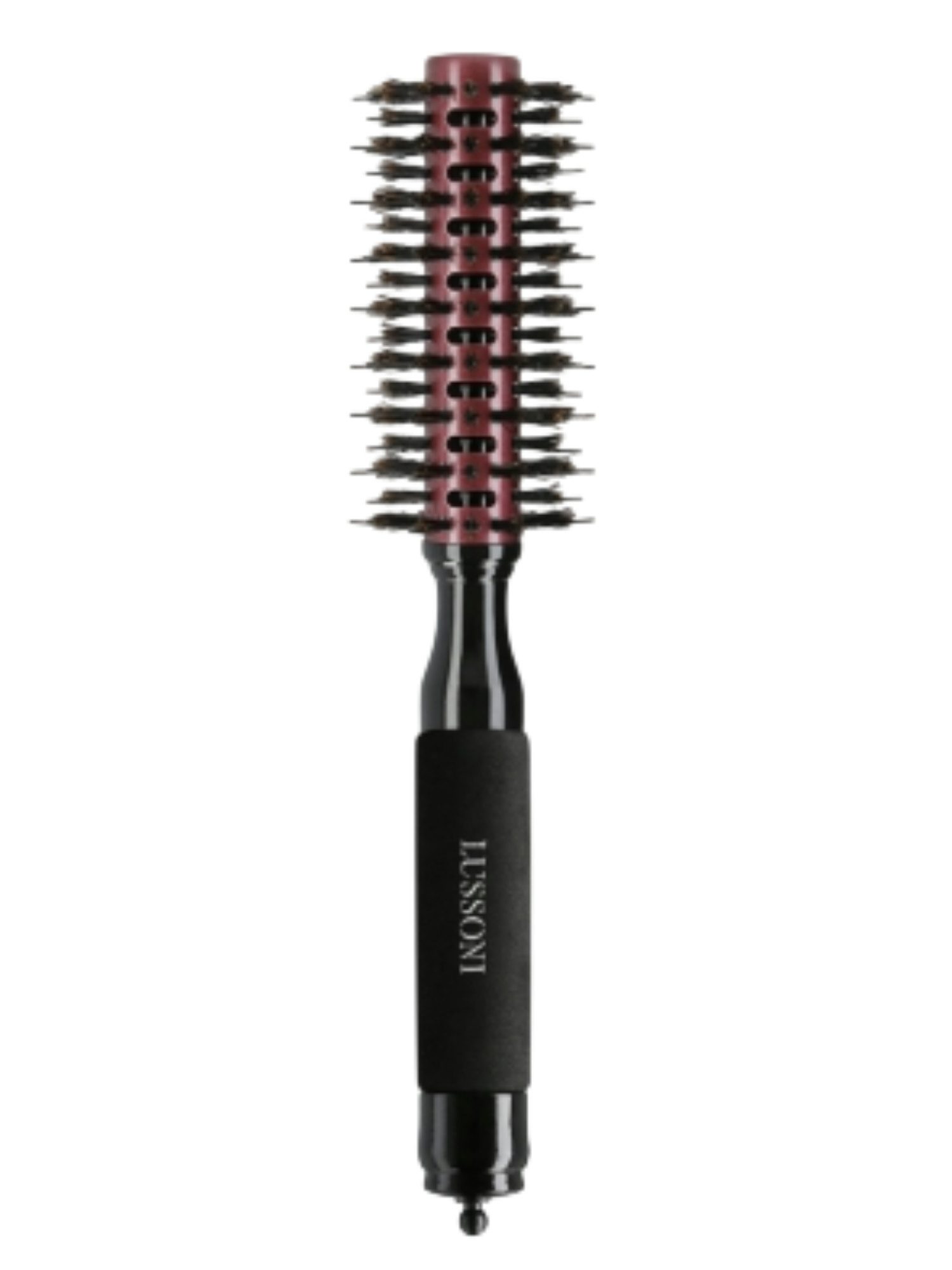 Lussoni Brosse Ronde en Bois ø 22 mm - Précision pour Cheveux Courts