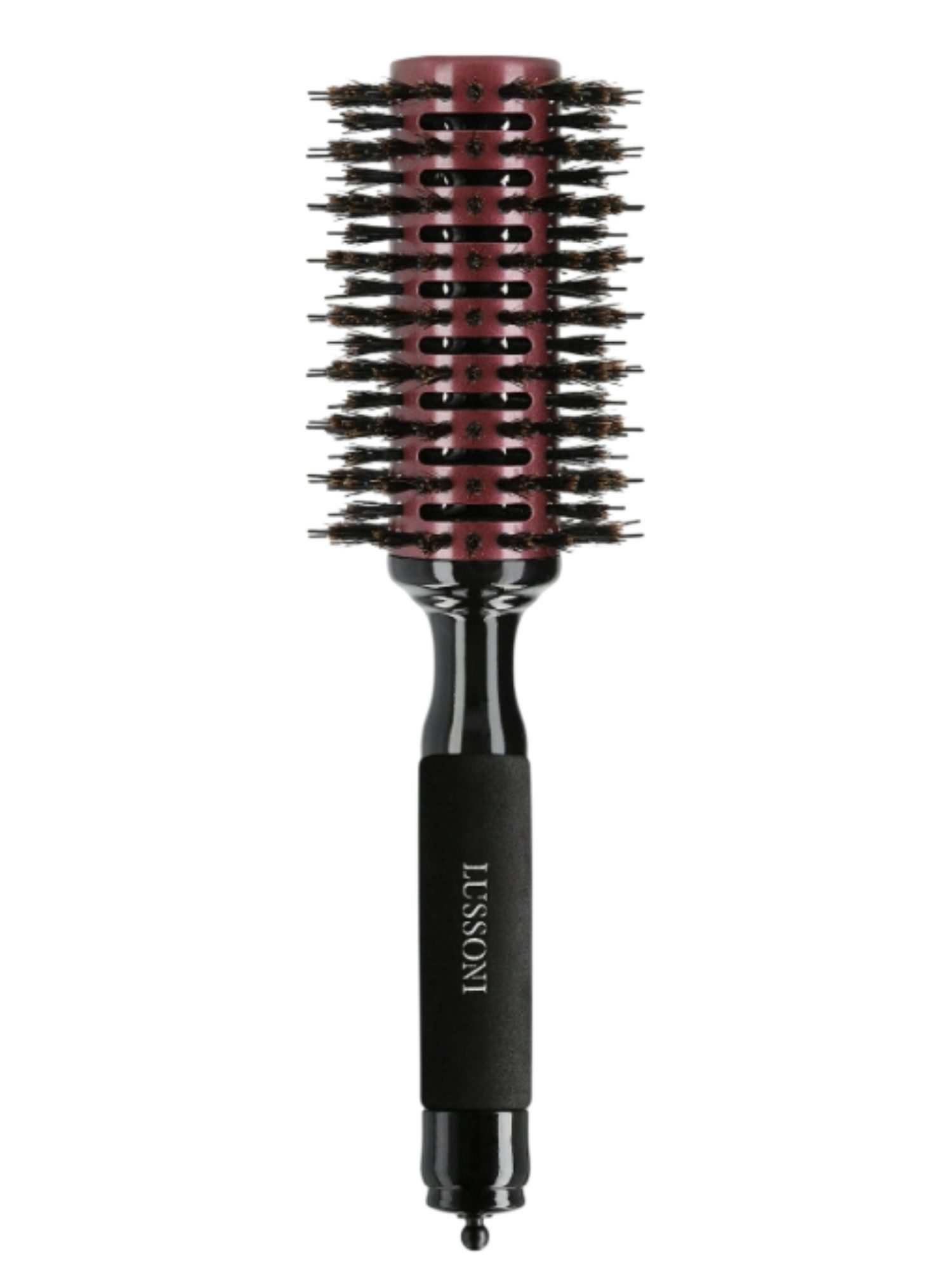 Lussoni Brosse Ronde en Bois ø 38 mm – Volume & Brillance Professionnels