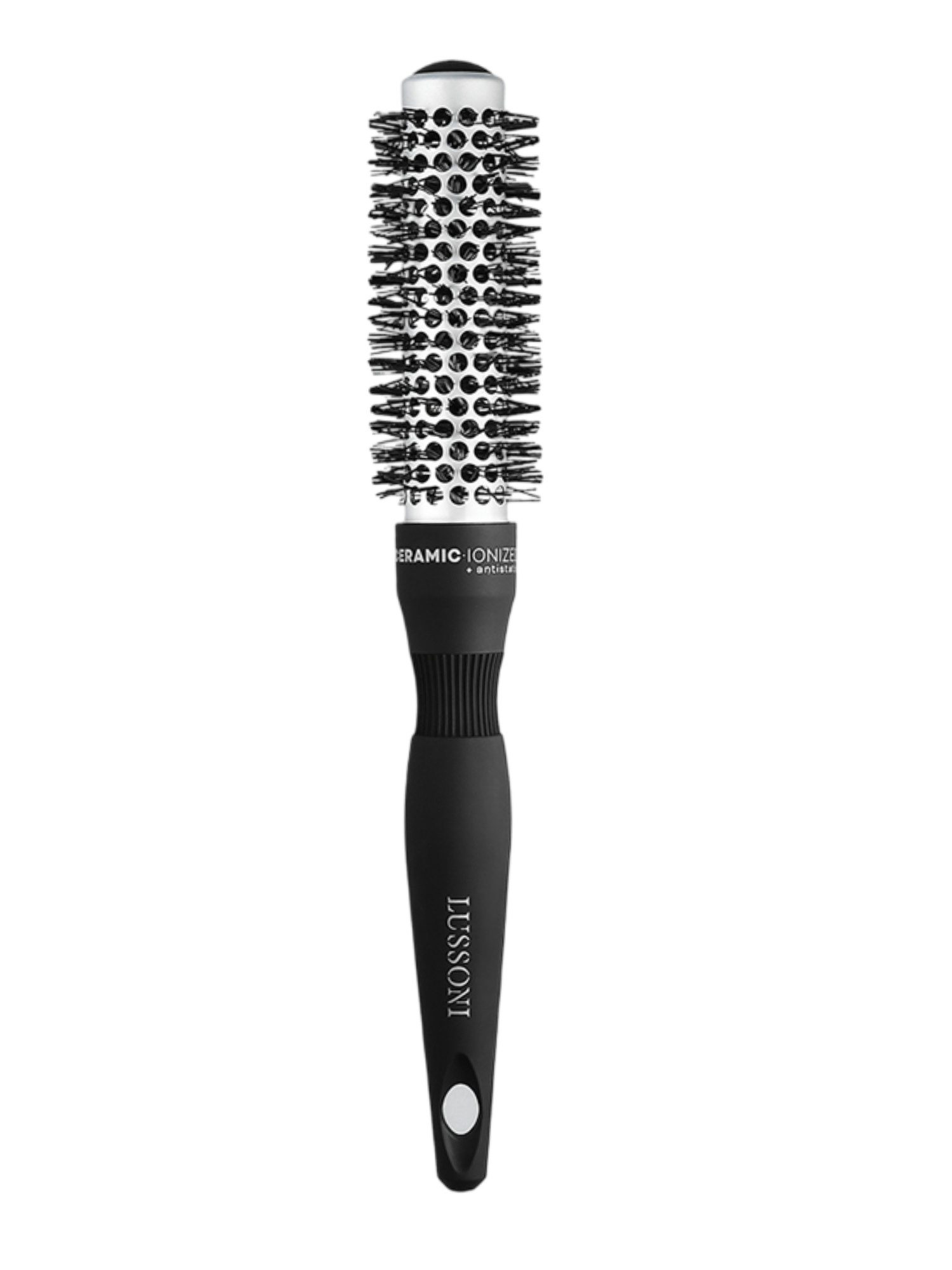 Lussoni Care&Style Brosse de Brushing ø 25 mm – Céramique & Poils Ionisés