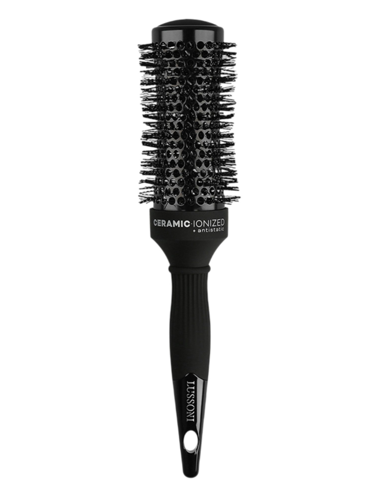 Lussoni Brosse Brushing Sablier ø 43 mm – Volume et Brillance pour Cheveux Longs