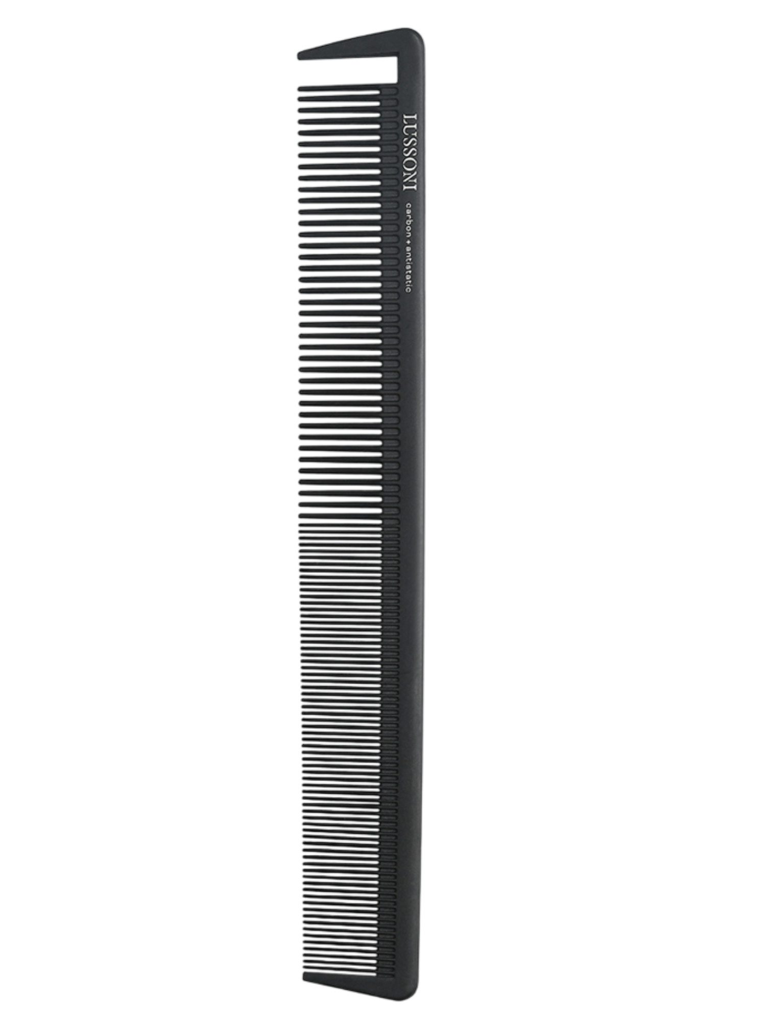 Lussoni Cutting Comb 124 - Peigne de Coupe Conique Professionnel pour Dégradés