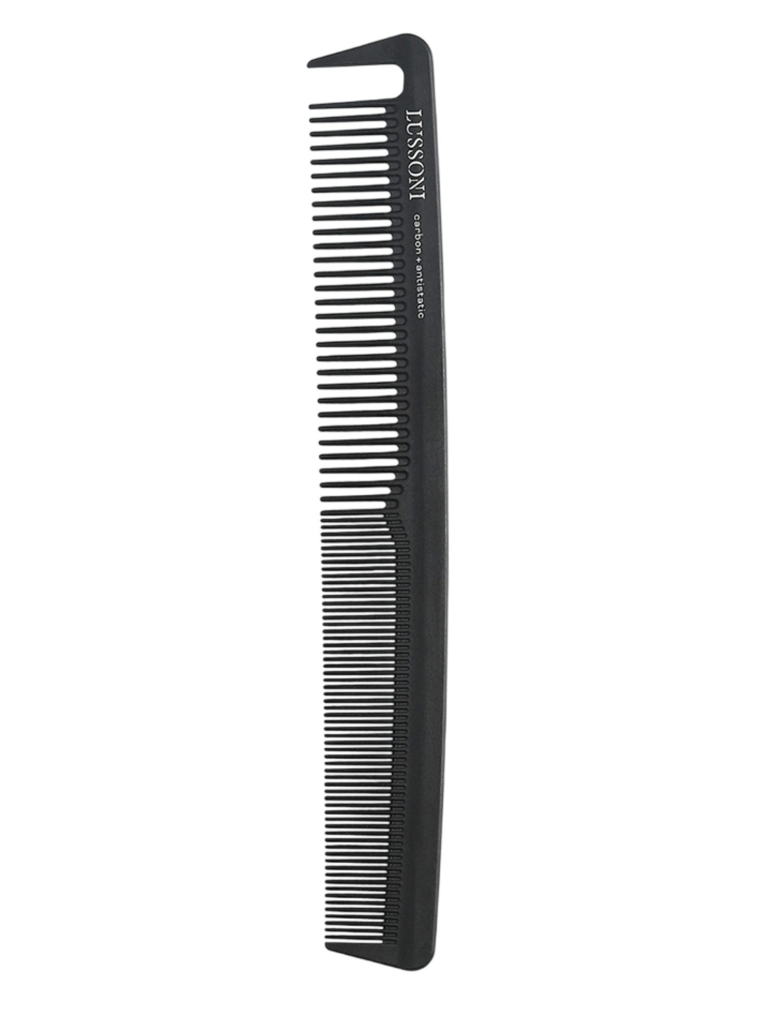 Lussoni Cutting Comb 126 - Peigne de Coupe Professionnel Conique pour Coupes Courtes et Dégradés
