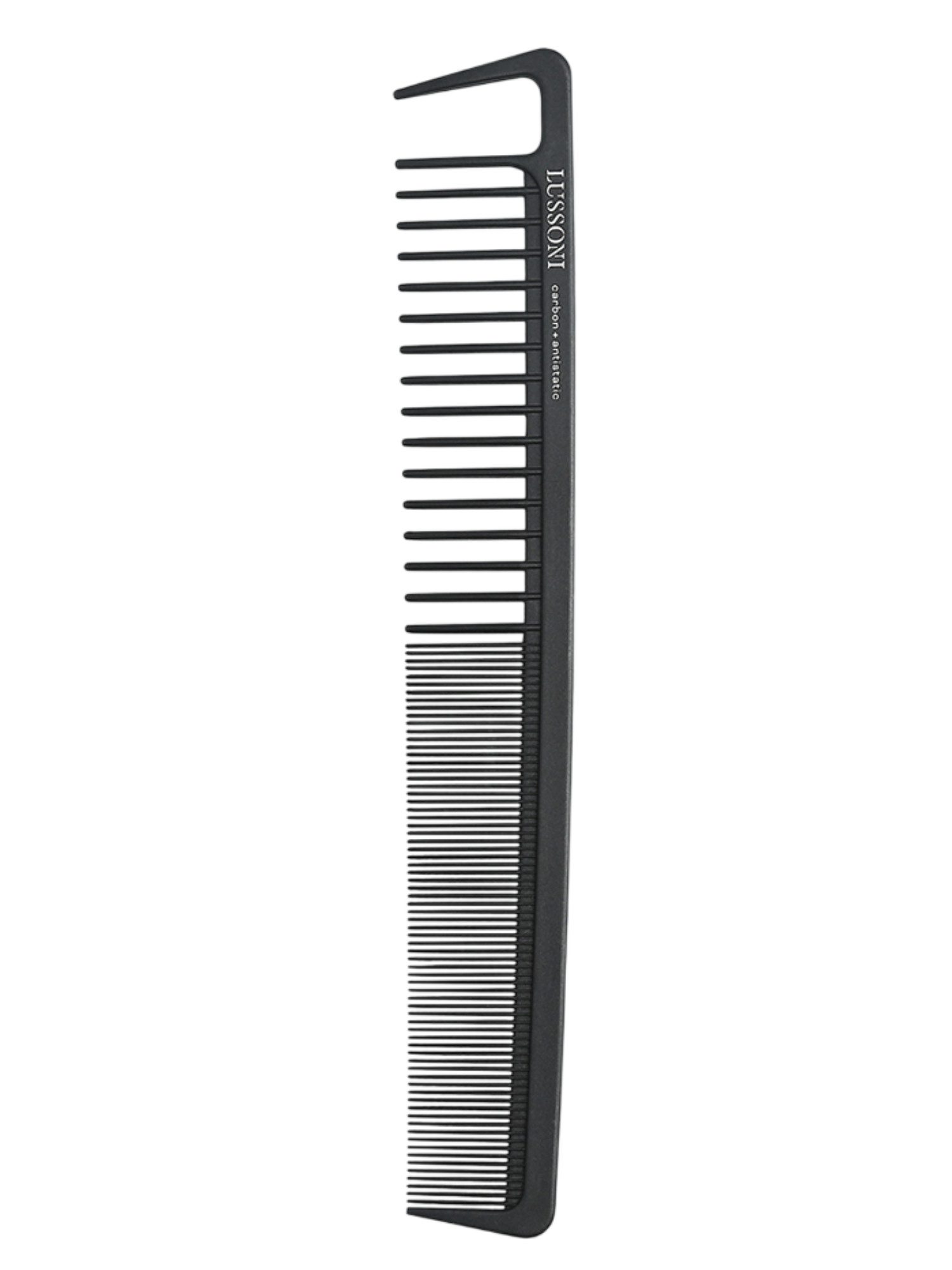 Lussoni Cutting Comb 128 - Peigne de Coupe Professionnel Robuste et Antistatique