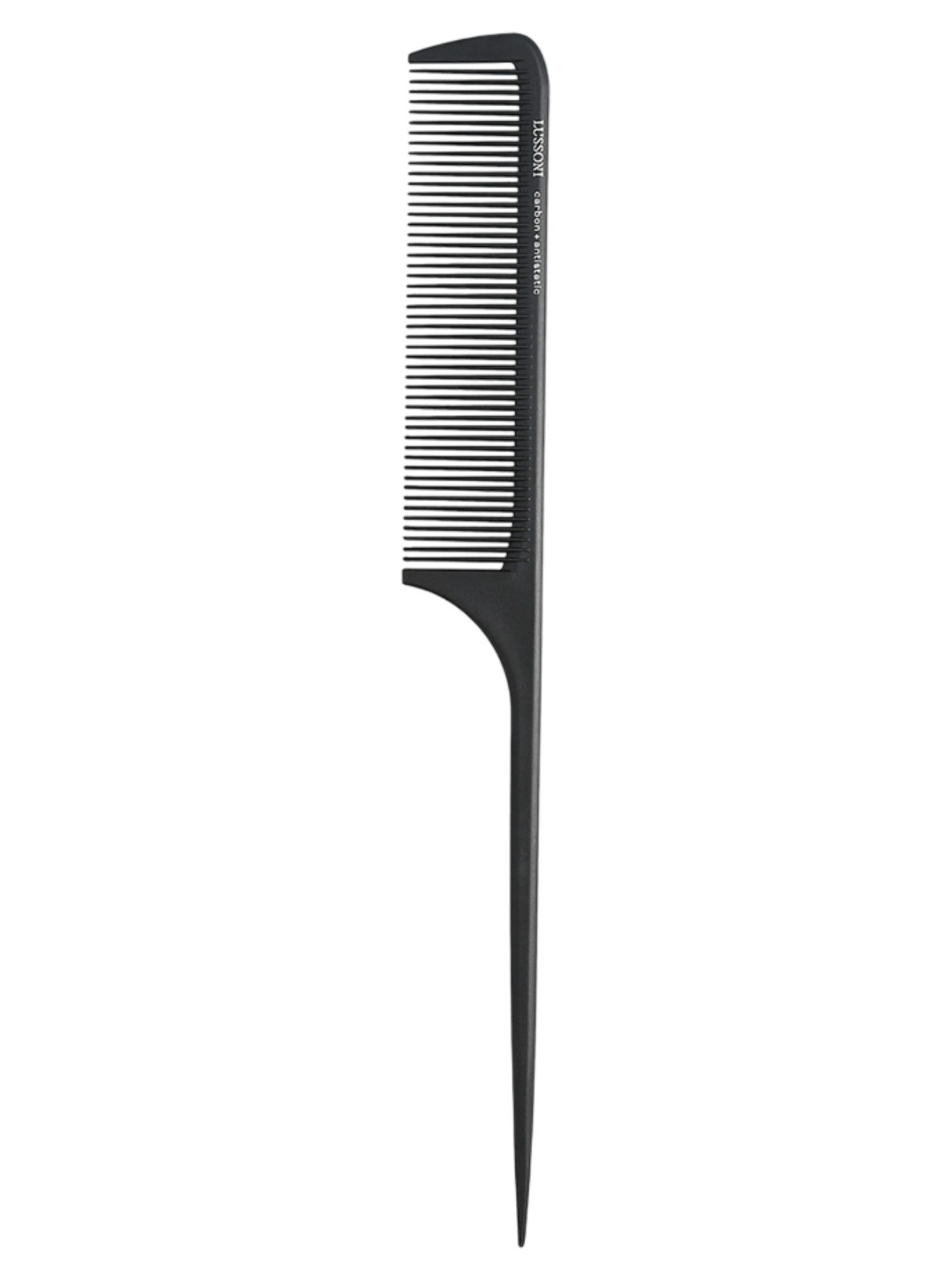 Lussoni Lift Tail Comb 206 - Peigne Professionnel à Queue et Fourche Intégrée