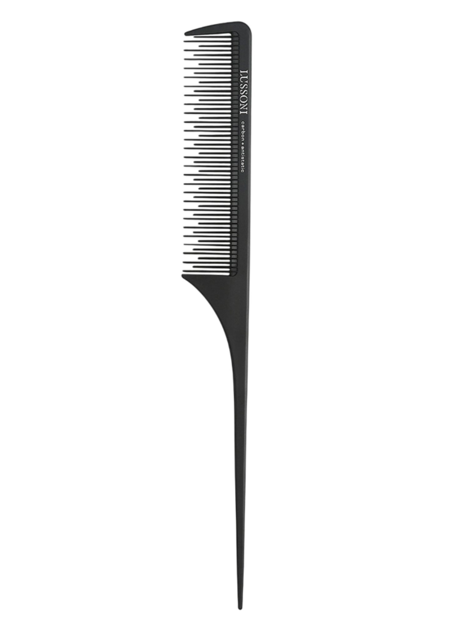 Lussoni Lift Tail Comb 208 – Peigne à Crêper Professionnel avec Fourche 5 Dents