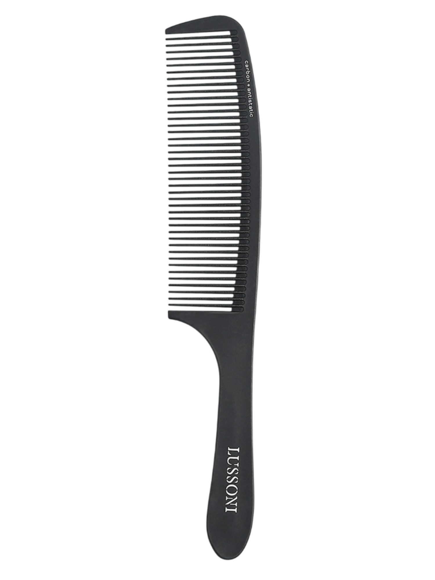 Lussoni Handle Comb 402 - Peigne Démêlant Professionnel à Dents Larges