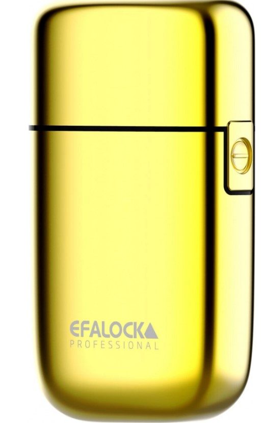 Efalock eGLADIO Rasoir à Feuilles Professionnel Or - Rasage Ultra-Précis 0,0 mm