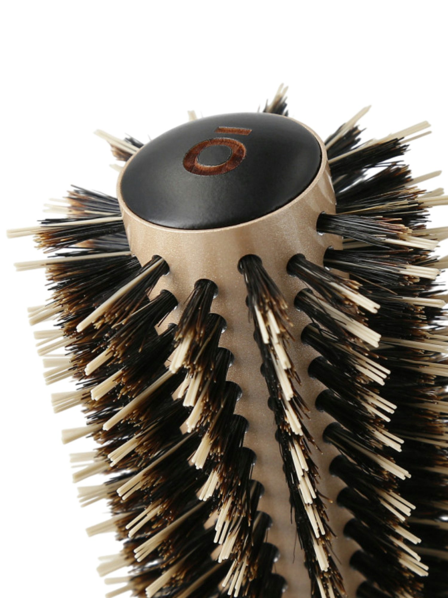 Kashoki Brosse Ronde en Bois ø 28 mm - Brushing Professionnel pour Carré