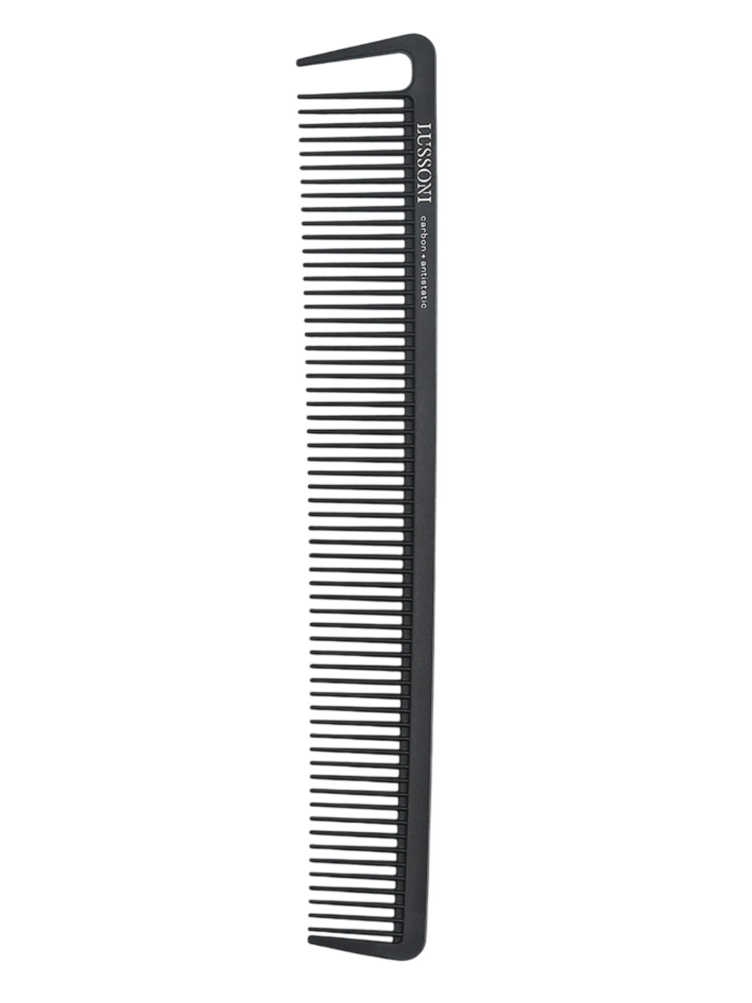 Lussoni Peigne de Coupe 118 – Peigne Extra Long pour Cheveux Longs et Épais