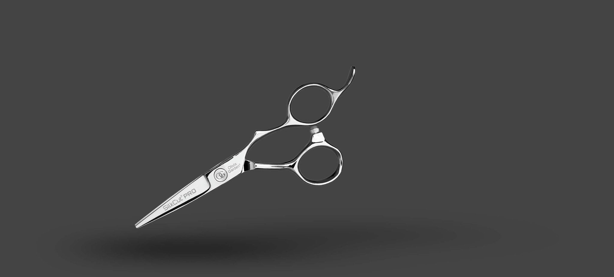 Olivia Garden SilkCut PRO Ciseaux de Coiffure 5,00'' RH - Lames Convexes Affûtées Main