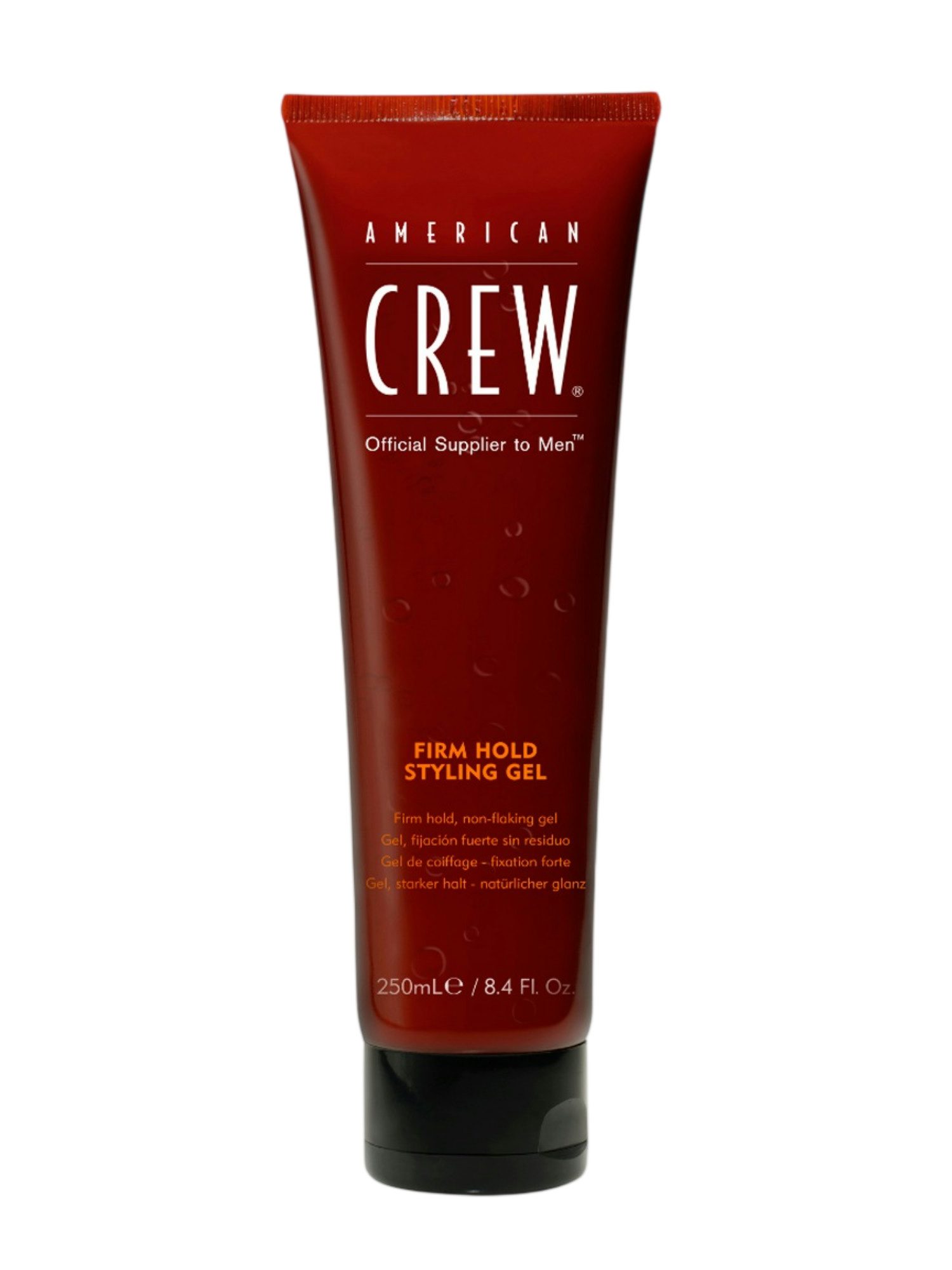 American Crew Firm Hold Gel 250ml - Fixation Maximale & Brillance Intense