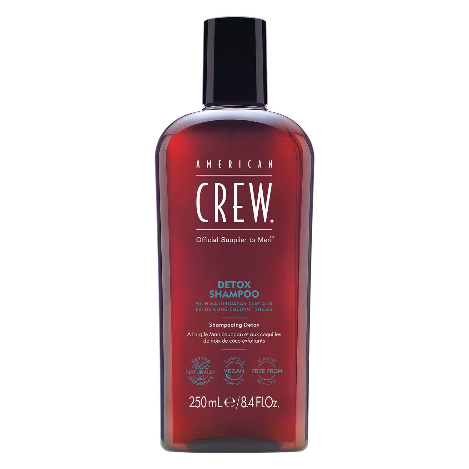 American Crew Detox Shampoo - Shampooing Purifiant Détoxifiant 250ml