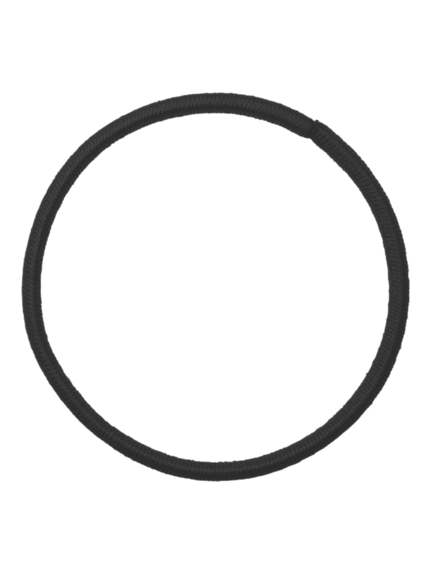 Efalock Élastiques à Cheveux Noirs - Lot de 10 Pièces