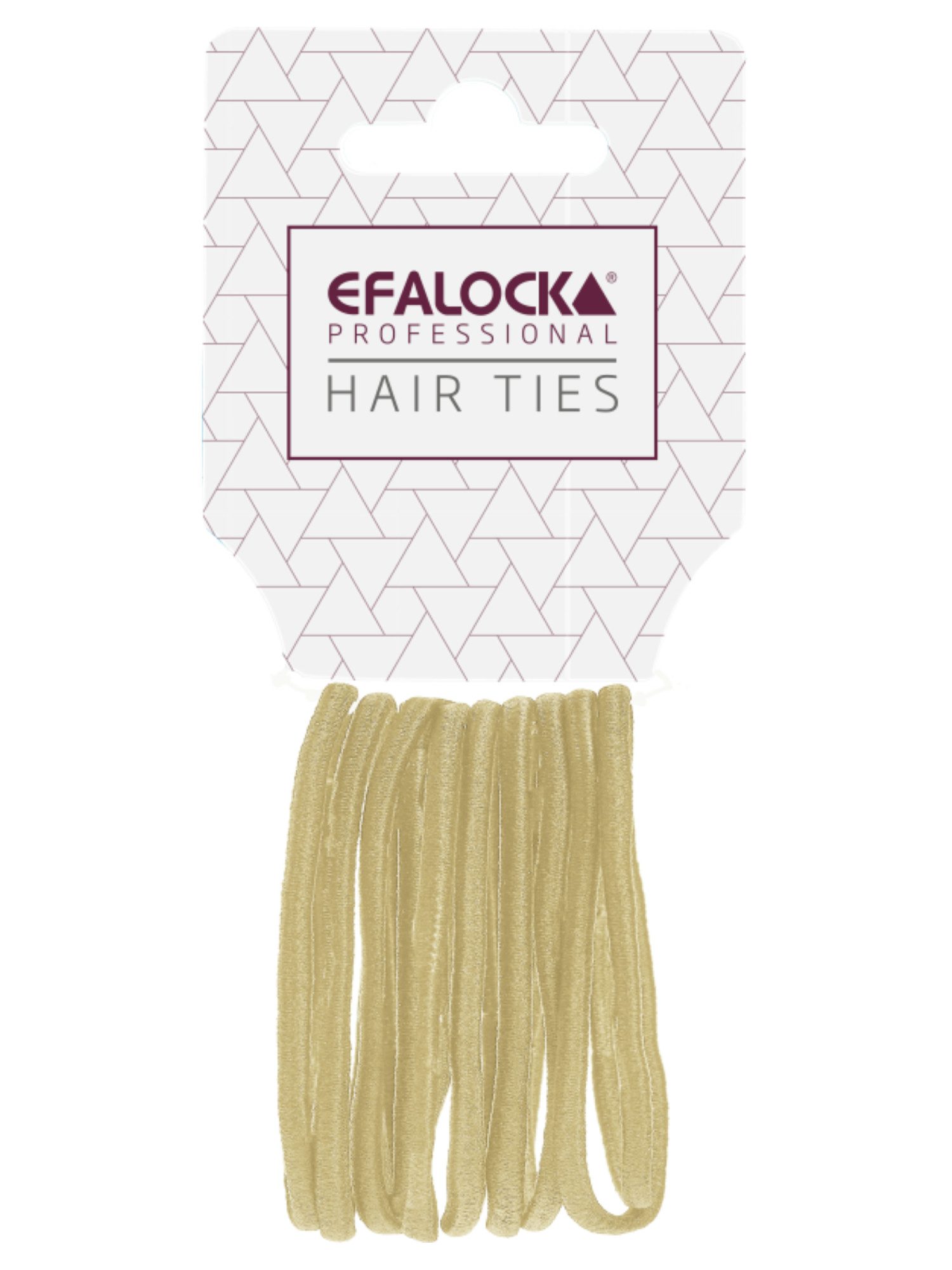 Efalock Élastiques à Cheveux Blonds 10 Pièces
