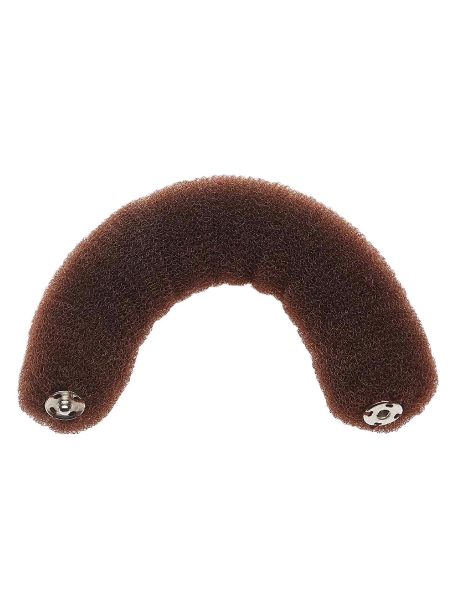 Efalock Boudin de Chignon 18 cm Marron avec Bouton-Pression