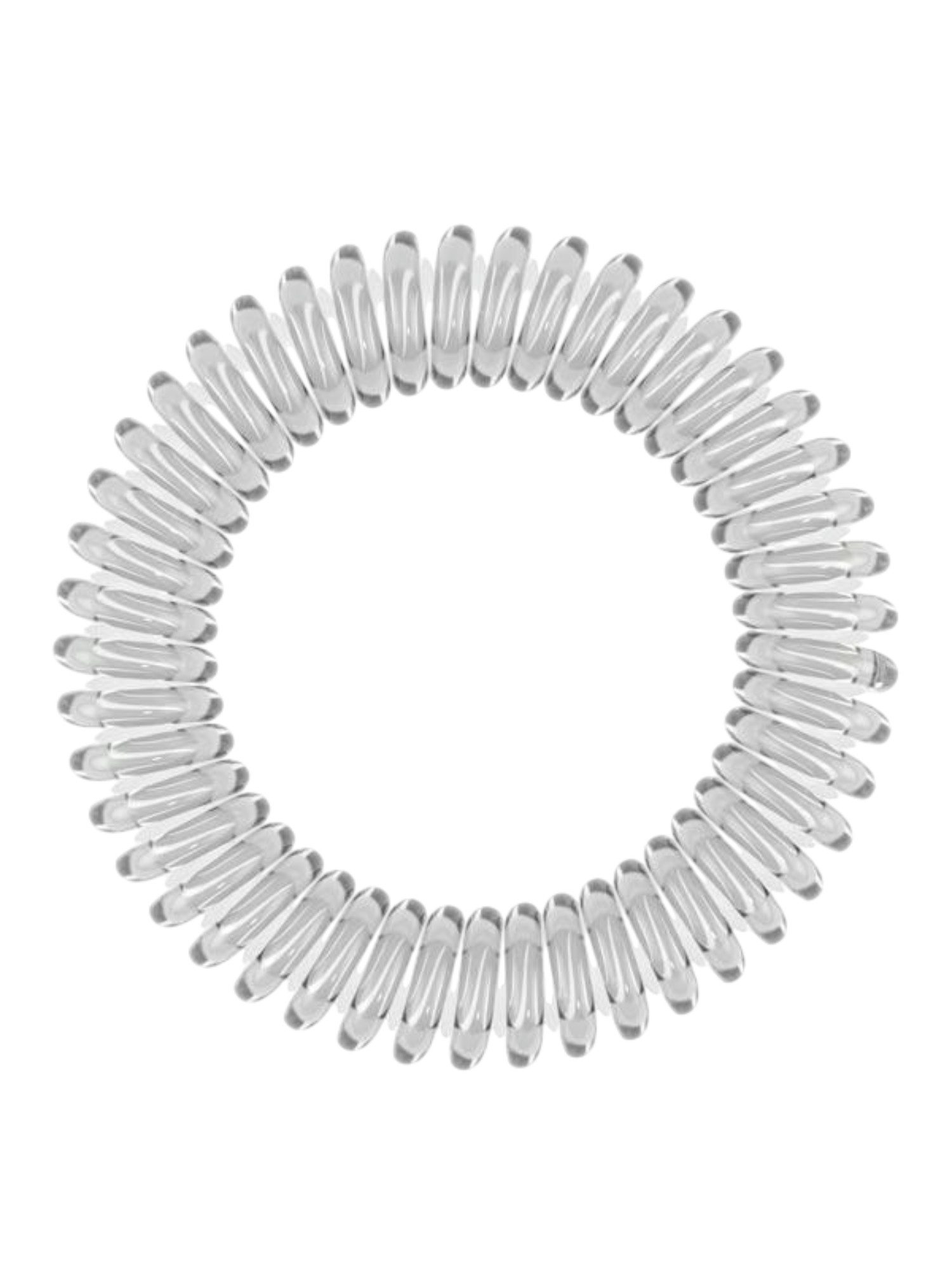 Invisibobble Slim Crystal Clear - Élastique Spirale Transparent Sans Trace